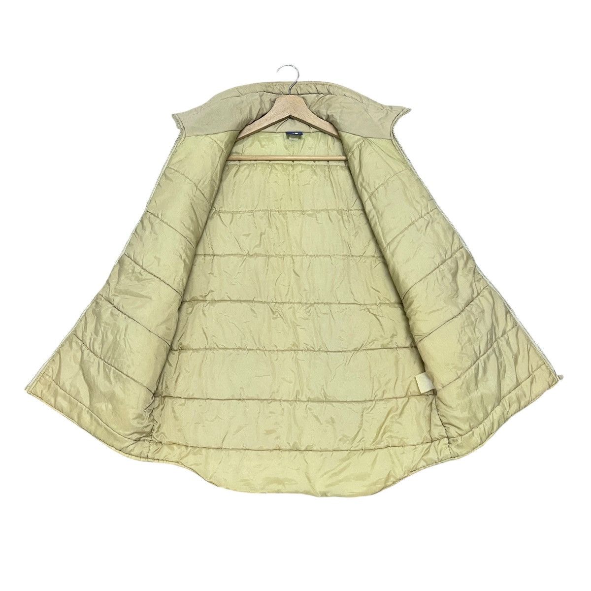 Hang Ten Vintage 70s Hang Ten Retro Beige Puffer Down Vest Size US L / EU 52-54 / 3 - 16 Thumbnail