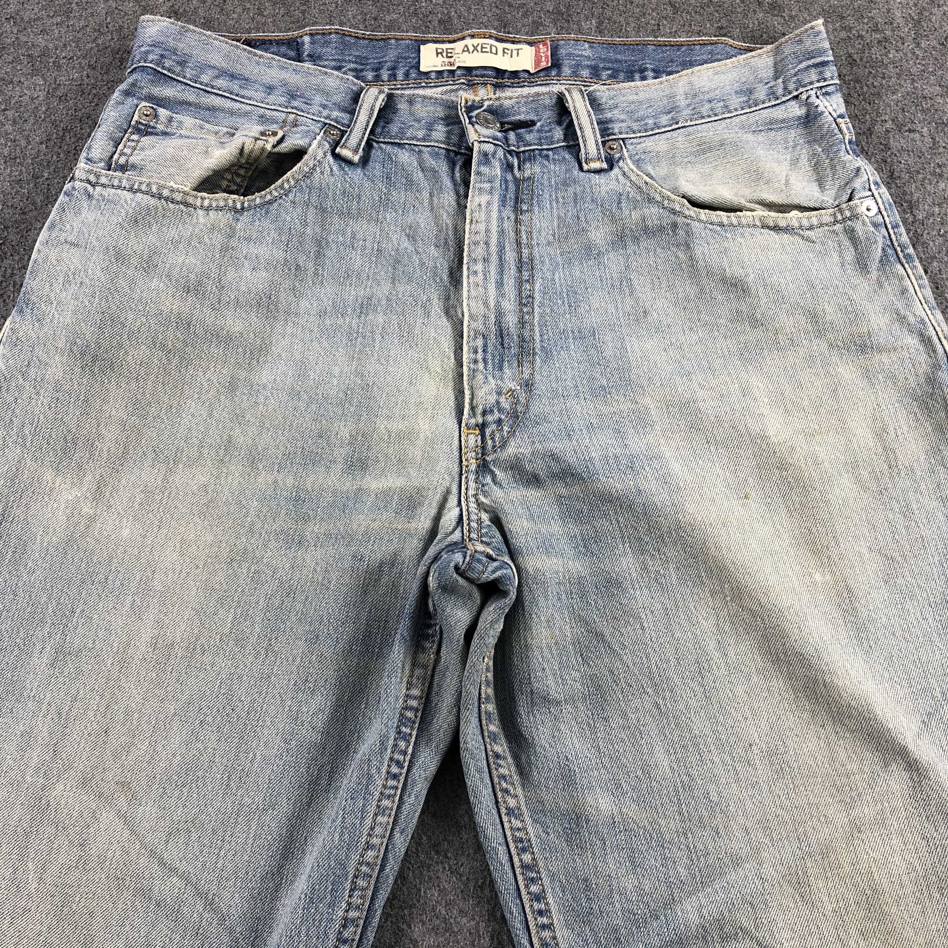 Levi's Vintage Light Wash Levis 550 Jeans-J2033 Size US 36 / EU 52 - 3 Thumbnail