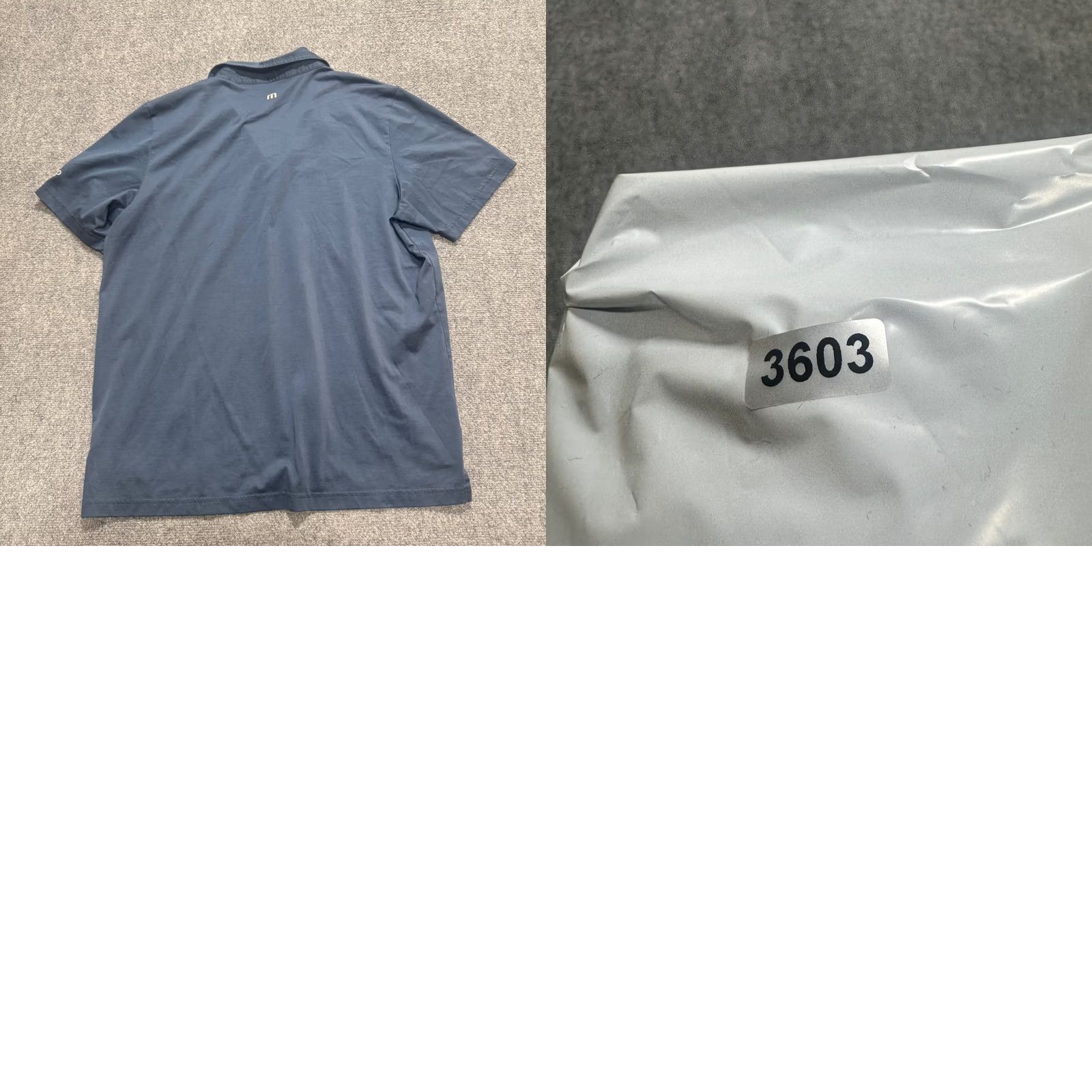 TravisMathew Travis Mathew Polo Shirt Mens XXL Blue Stripe Logo Golf Performance Adult Size US XXL / EU 58 / 5 - 8 Thumbnail