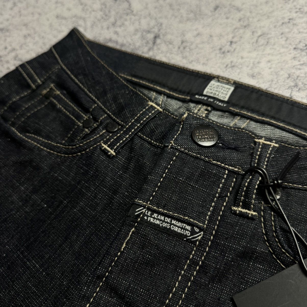 Marithe + Francois Girbaud NEW Marithe Francois Girbaud Vintage Jeans Size 27" / US 4 / IT 40 - 8 Thumbnail
