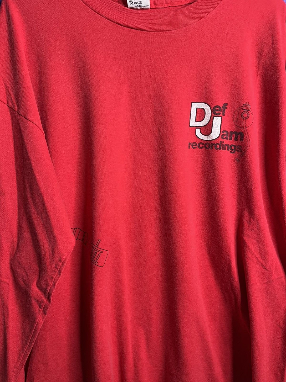 Vintage Vintage 90s Def jam recordings logo long-sleeve Size US XXL / EU 58 / 5 - 3 Thumbnail