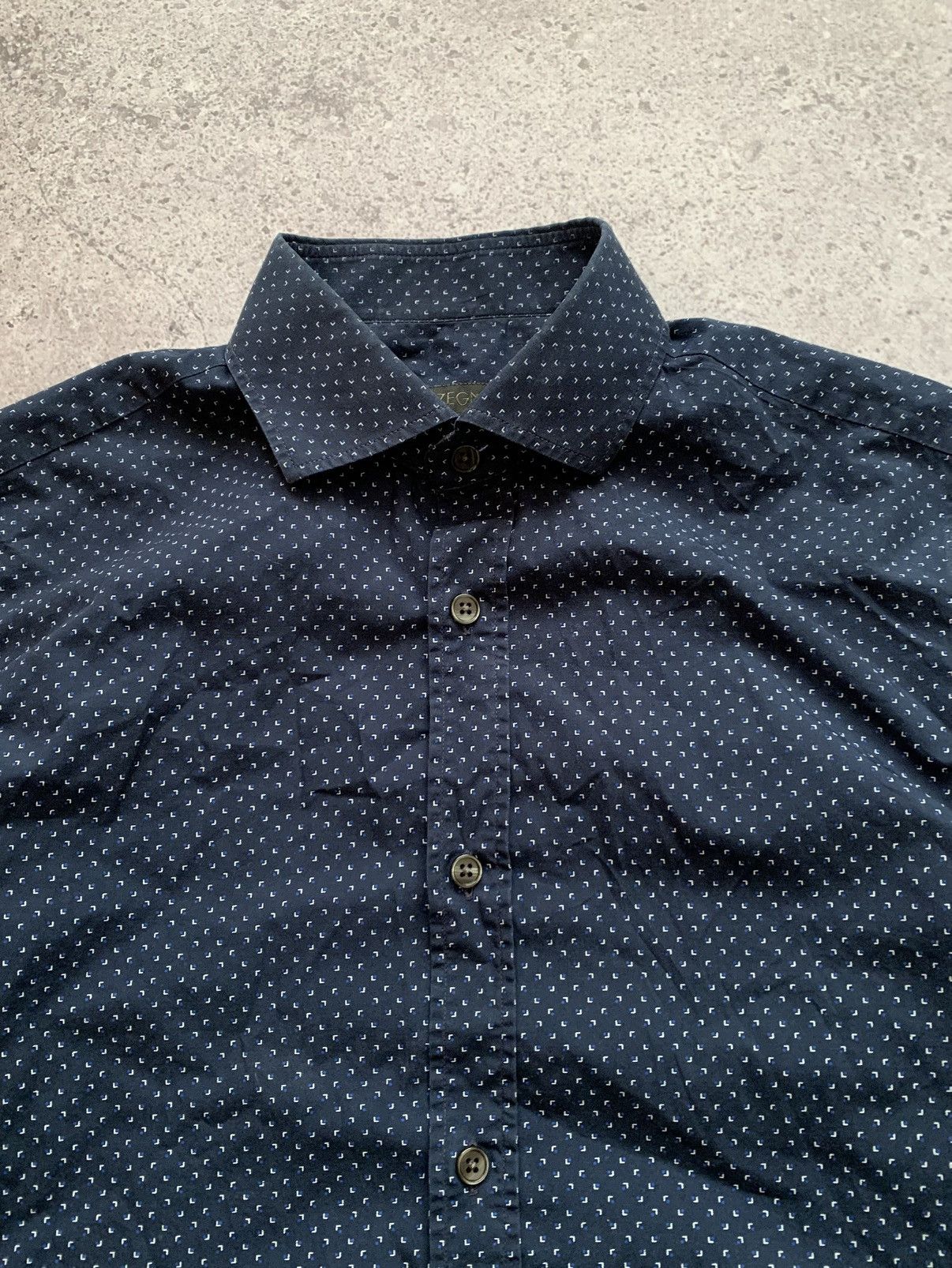Ermenegildo Zegna 🔥ERMENEGILDO ZEGNA LUXURY SHIRT BUTTON UP Size US S / EU 44-46 / 1 - 5 Thumbnail