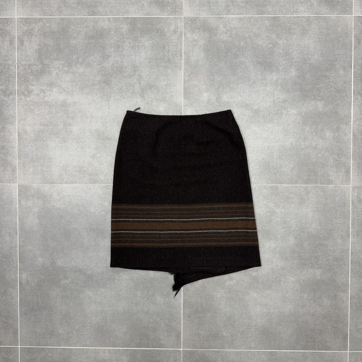 Weekend Max Mara Weekend Max Mara Women Wool Skirt Size US 8 Size 30" / US 8 / IT 44 - 14 Thumbnail