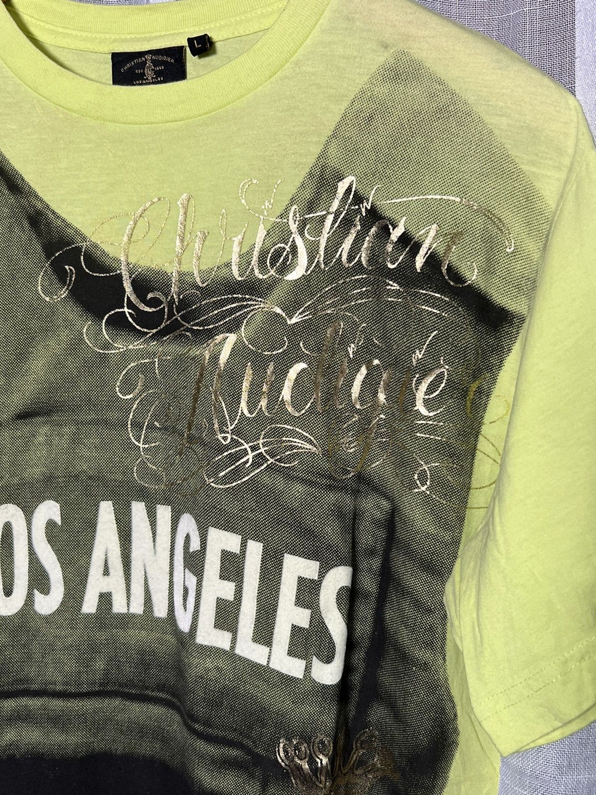 Christian Audigier × Ed Hardy Christian Audigier Los Angeles Tee Size US L / EU 52-54 / 3 - 3 Thumbnail