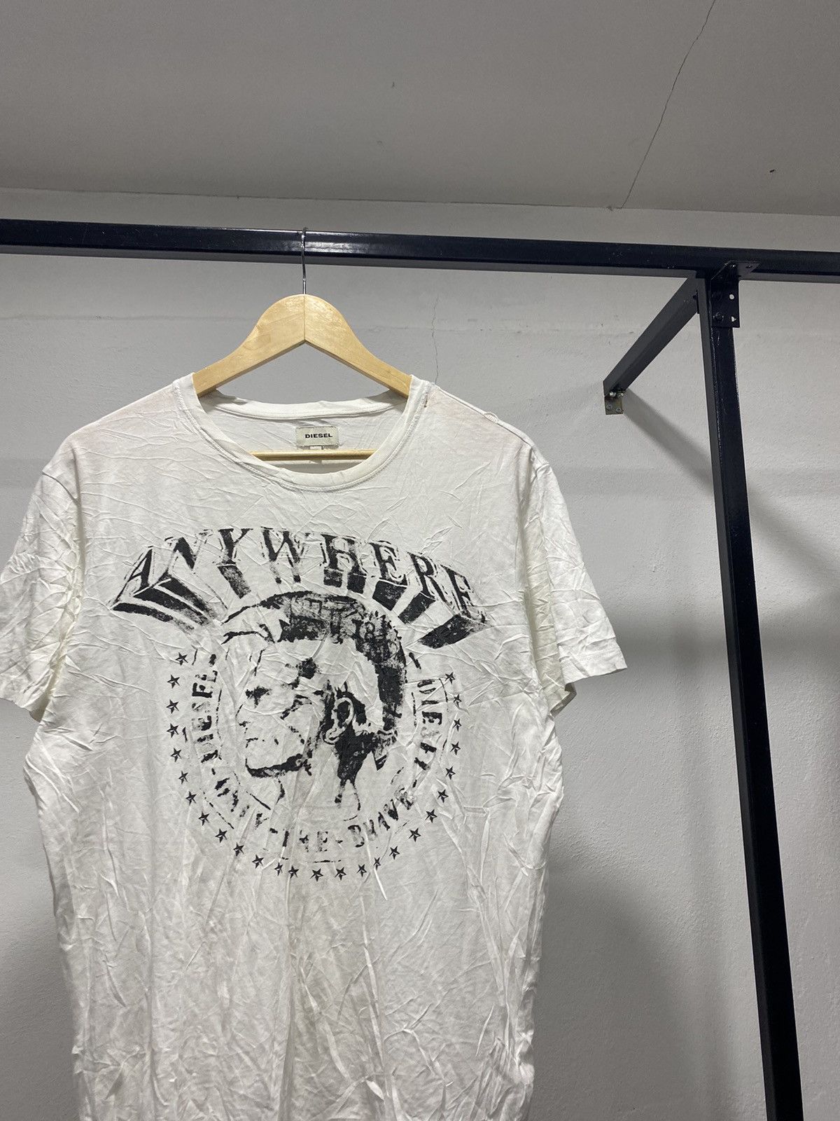 Hysteric Glamour Sick☠️ Diesel Punk Head Mohawk Tee Tshirt Lgb Grunge Size US M / EU 48-50 / 2 - 4 Thumbnail