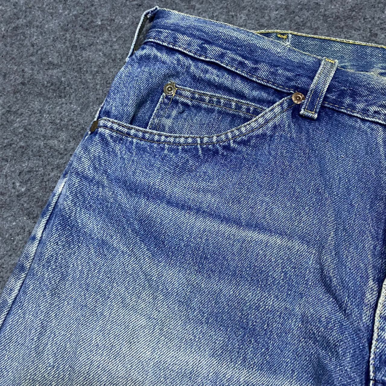 Lee 💥Best Offer💥Vintage 80s Lee Riders Distressed Denim Size US 34 / EU 50 - 10 Thumbnail