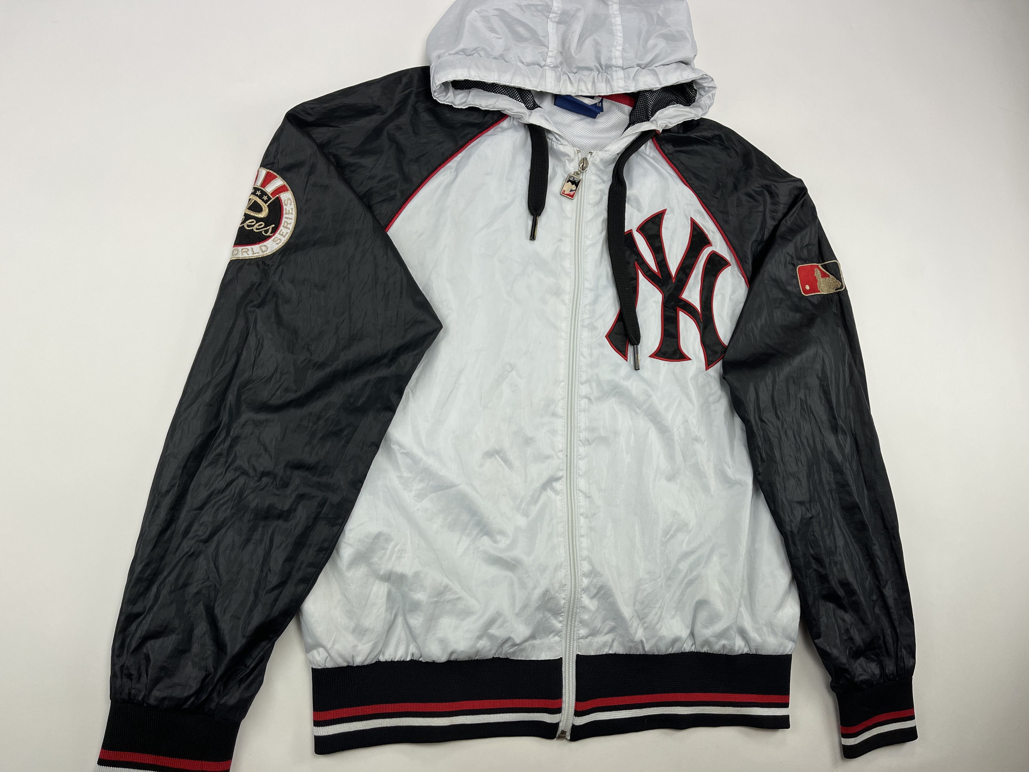 MLB × Majestic MLB New York Yankees jacket, gray, Cooperstown, vintage M Size US M / EU 48-50 / 2 - 2 Thumbnail