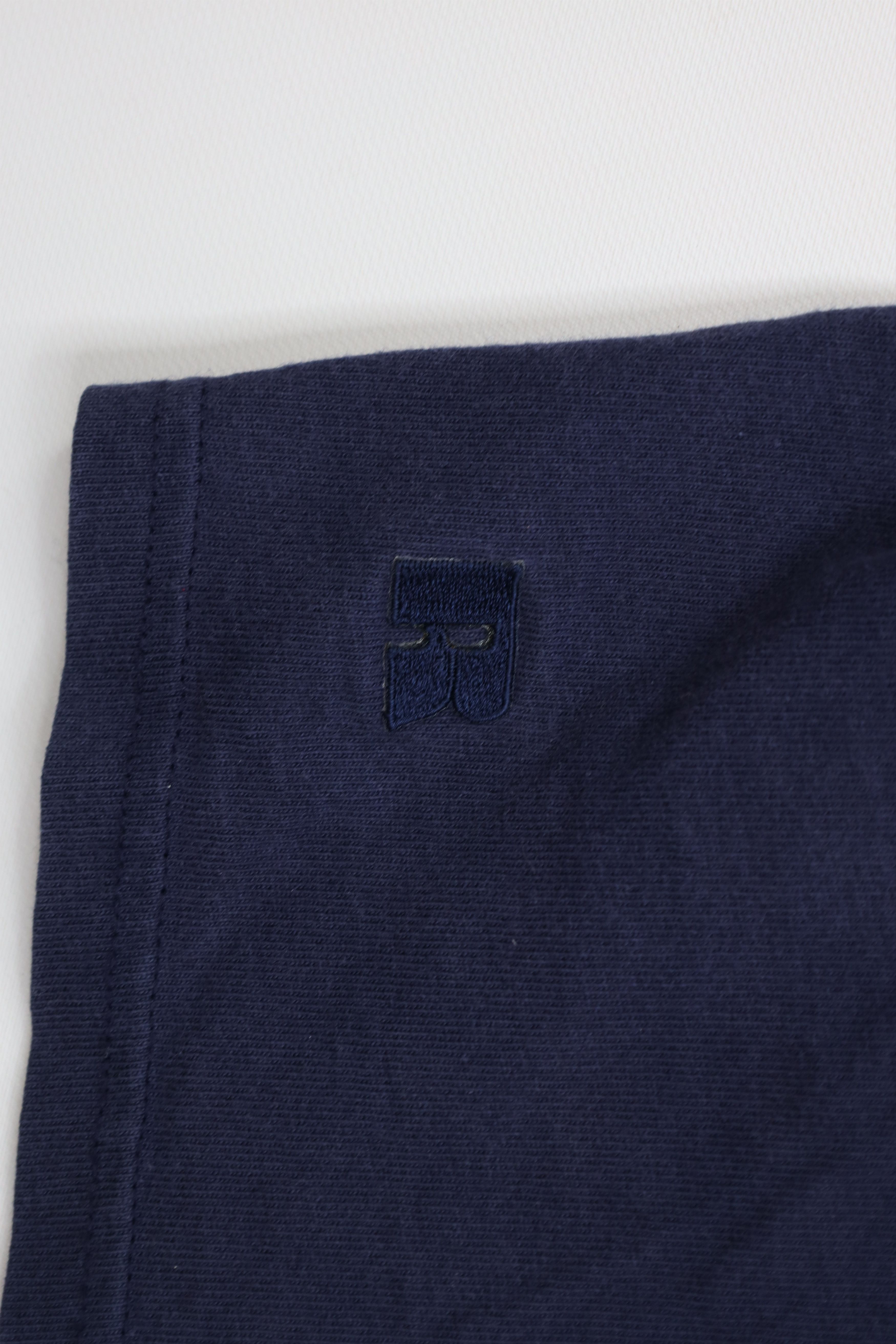 Russell Athletic × Vintage Vintage 90s Russell Athletic Above Knee Shorts Blue Cotton Size US 32 / EU 48 - 5 Thumbnail