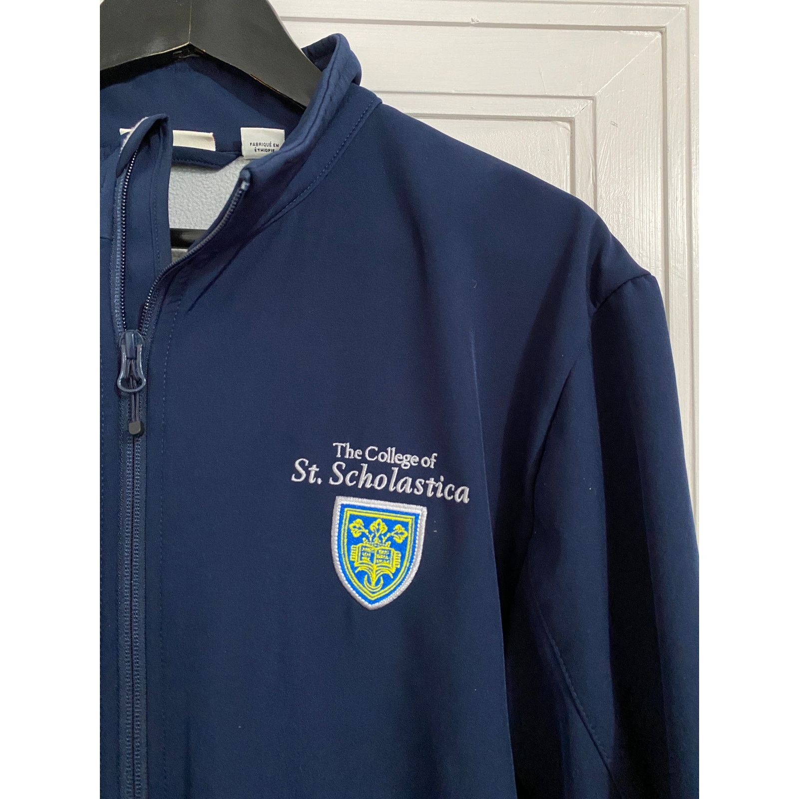 Clique The College of St. Scholastica Blue Softshell Jacket Size L Size US L / EU 52-54 / 3 - 2 Thumbnail