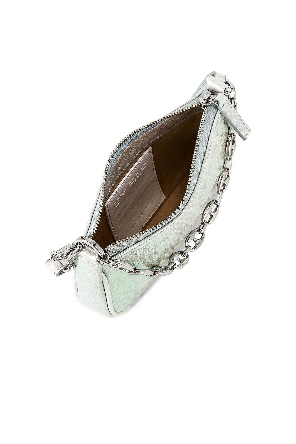 By Far o1mle1224 Size : OS/Leather Mini Bag in Sliver Size ONE SIZE - 4 Thumbnail