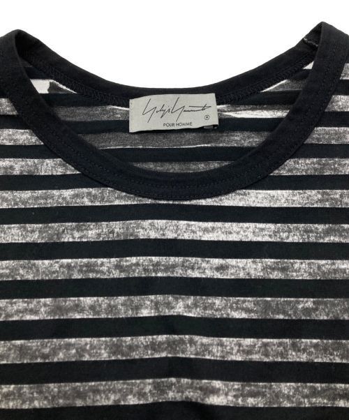 Yohji Yamamoto Yohji Yamamoto pour homme border t-shirt Size US L / EU 52-54 / 3 - 3 Thumbnail