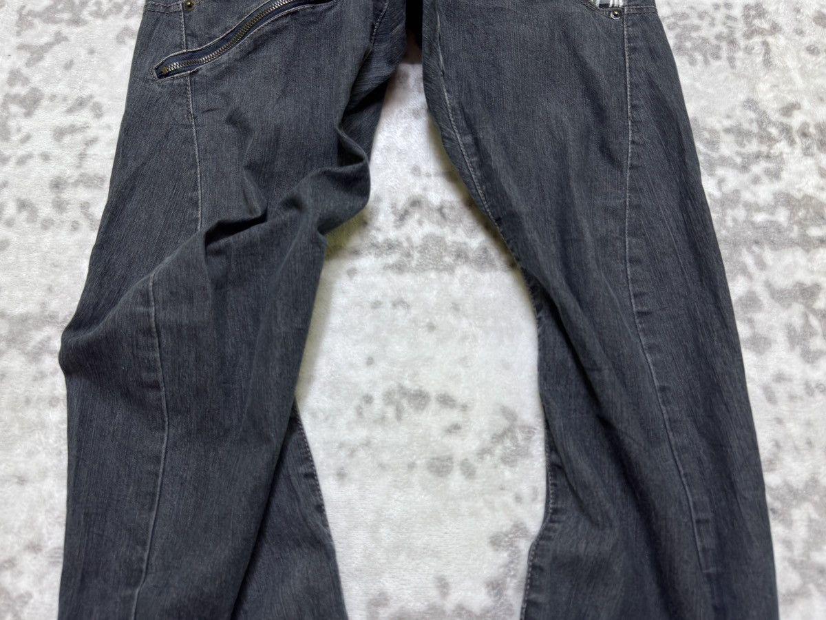 Hysteric Glamour Y2K Bondage Double Waist Buckle Strap Zipper Punk Pants Size US 30 / EU 46 - 6 Thumbnail