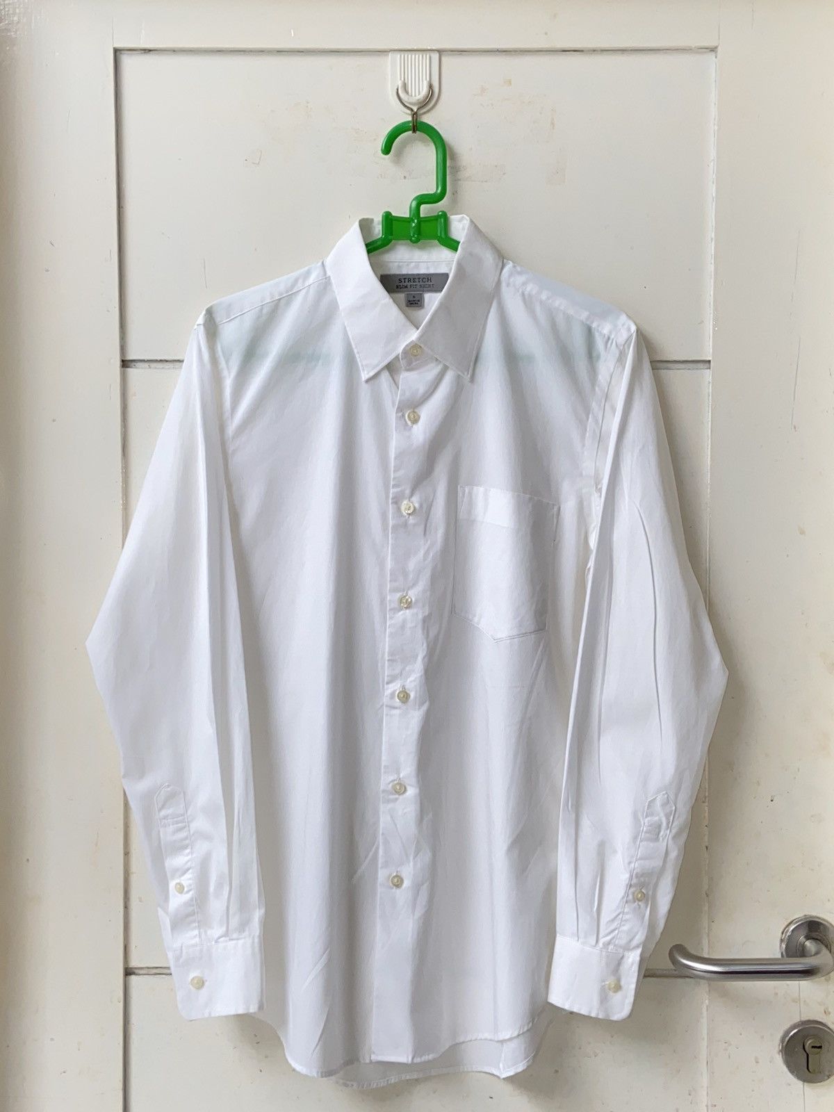 STRETCH Slim Fit White Shirt