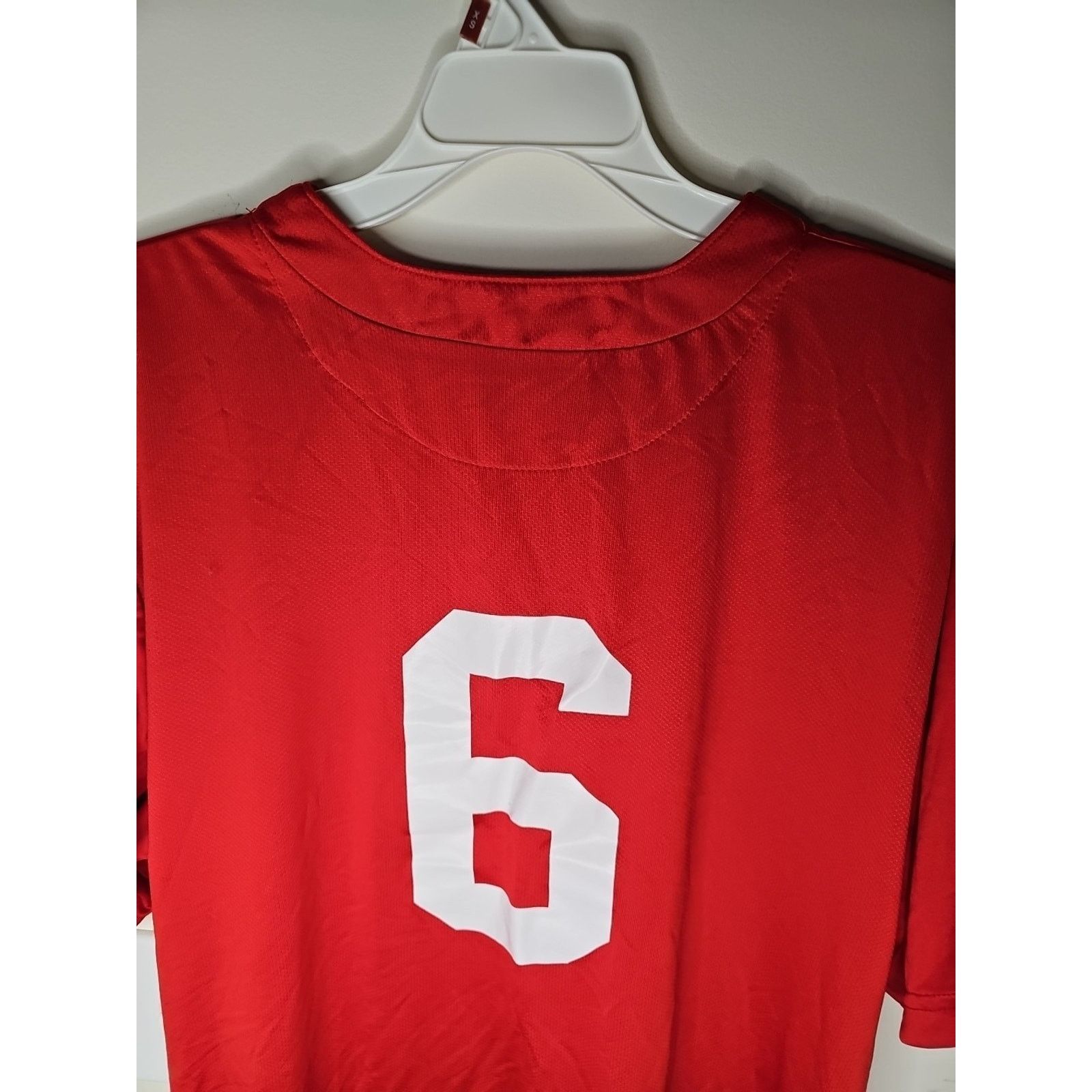 Majestic ST LOUIS CARDINALS Nike Jersey #6 Mens L Red MAJESTIC MLB Size US L / EU 52-54 / 3 - 6 Thumbnail