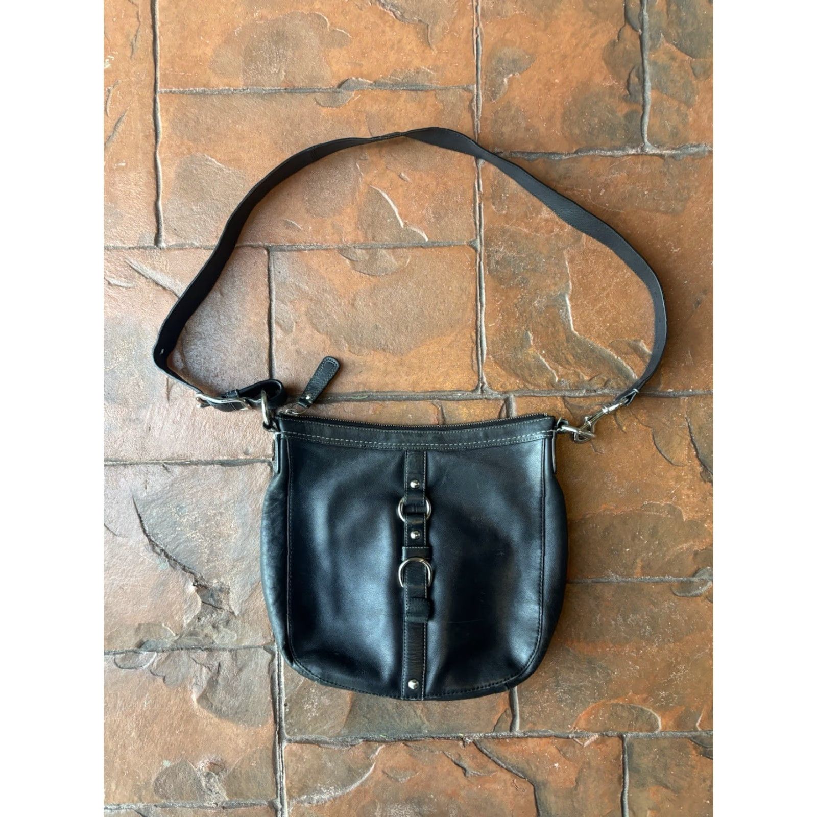 Coach Y2K Coach Chelsea Leather Shoulder Bag Black Medium Women Size ONE SIZE - 2 Thumbnail
