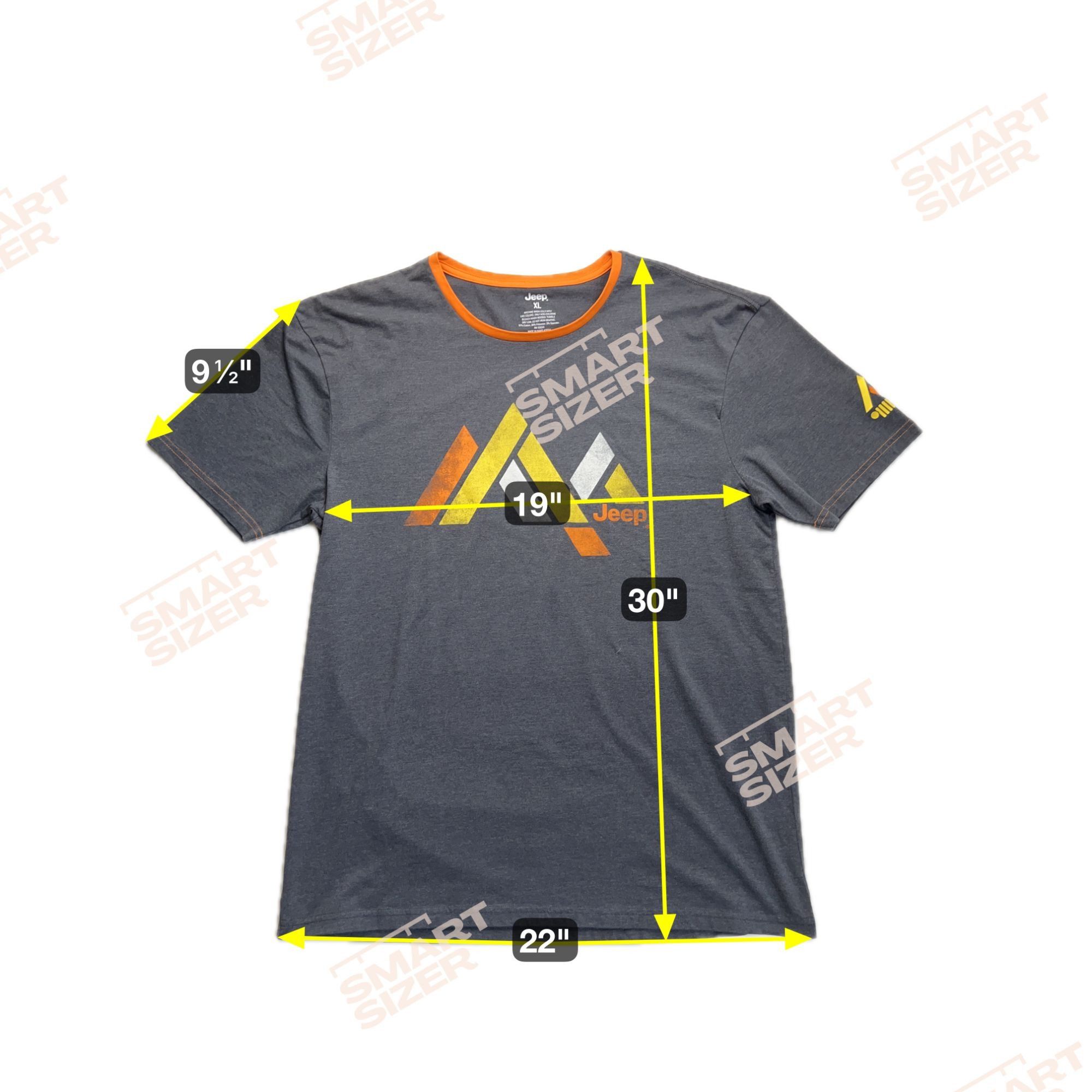 Jeep Jeep Logo Mountains XL T-Shirt Shirt Size US XL / EU 56 / 4 - 6 Thumbnail