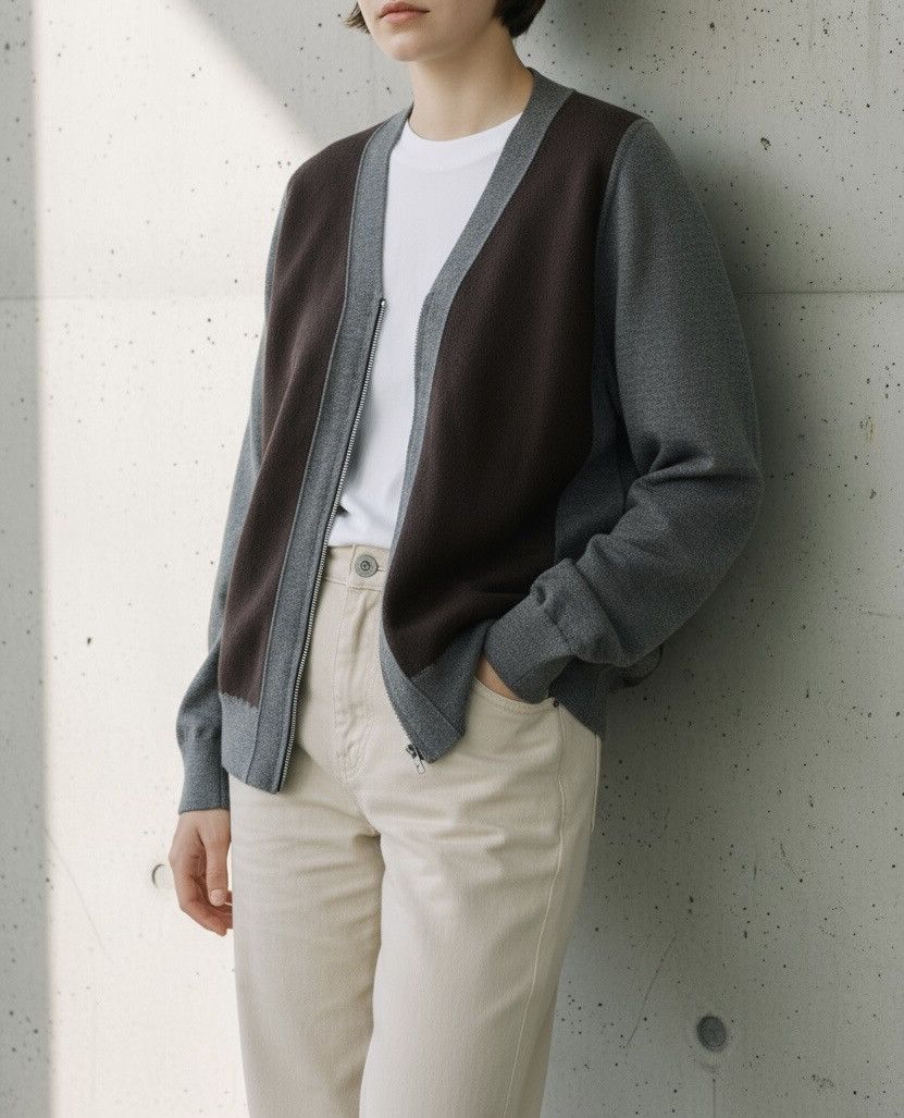 Comme des Garcons CDG SHIRT patched zip wool jacket Size US L / EU 52-54 / 3 - 3 Thumbnail