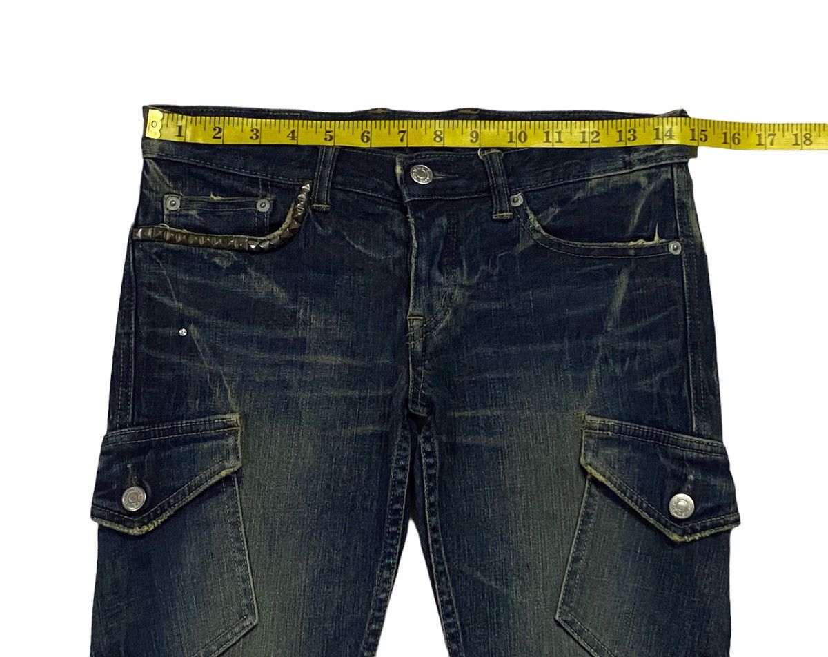 Hysteric Glamour Hysteric Glamour Strechable 3 Quarters Cargo Jeans Size 28" / US 6 / IT 42 - 4 Thumbnail