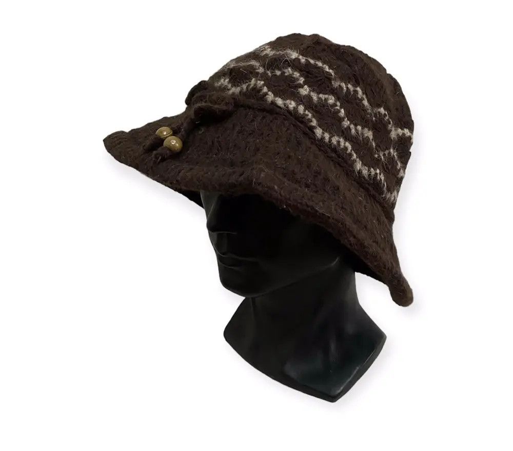 Japanese Brand Japanese Brand Wool Bucket Hat Size ONE SIZE - 1 Thumbnail