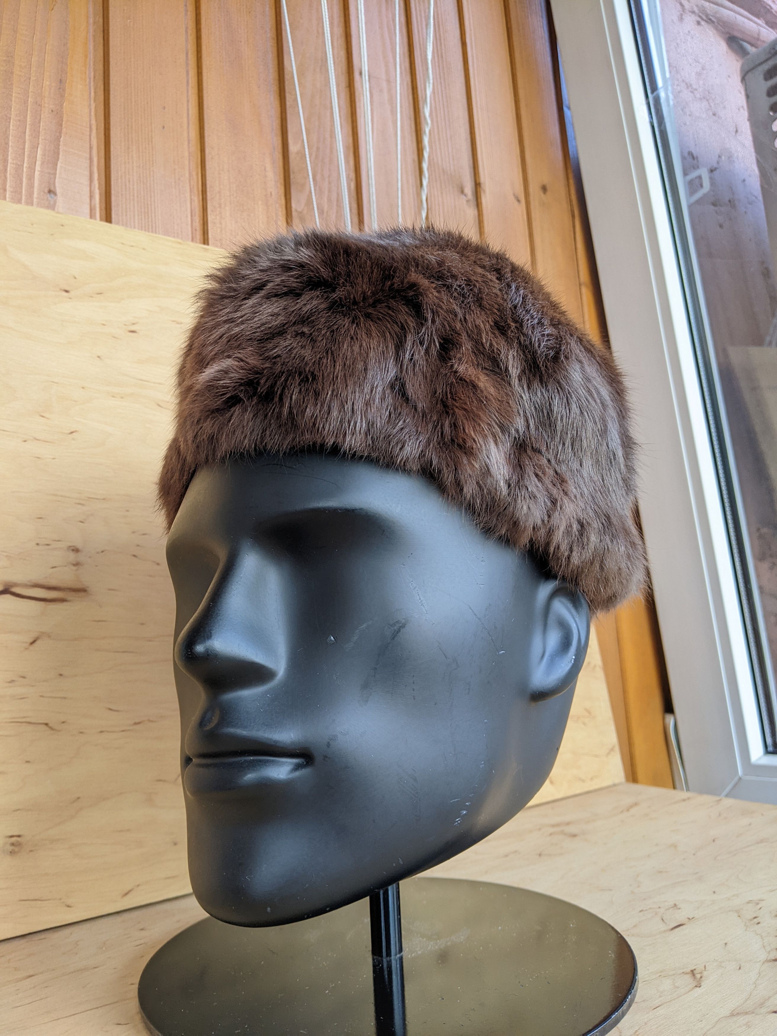Japanese Brand Edna Wallace Vintage 70s Genuine Fur Hat Kangol Gucci Size ONE SIZE - 11 Thumbnail