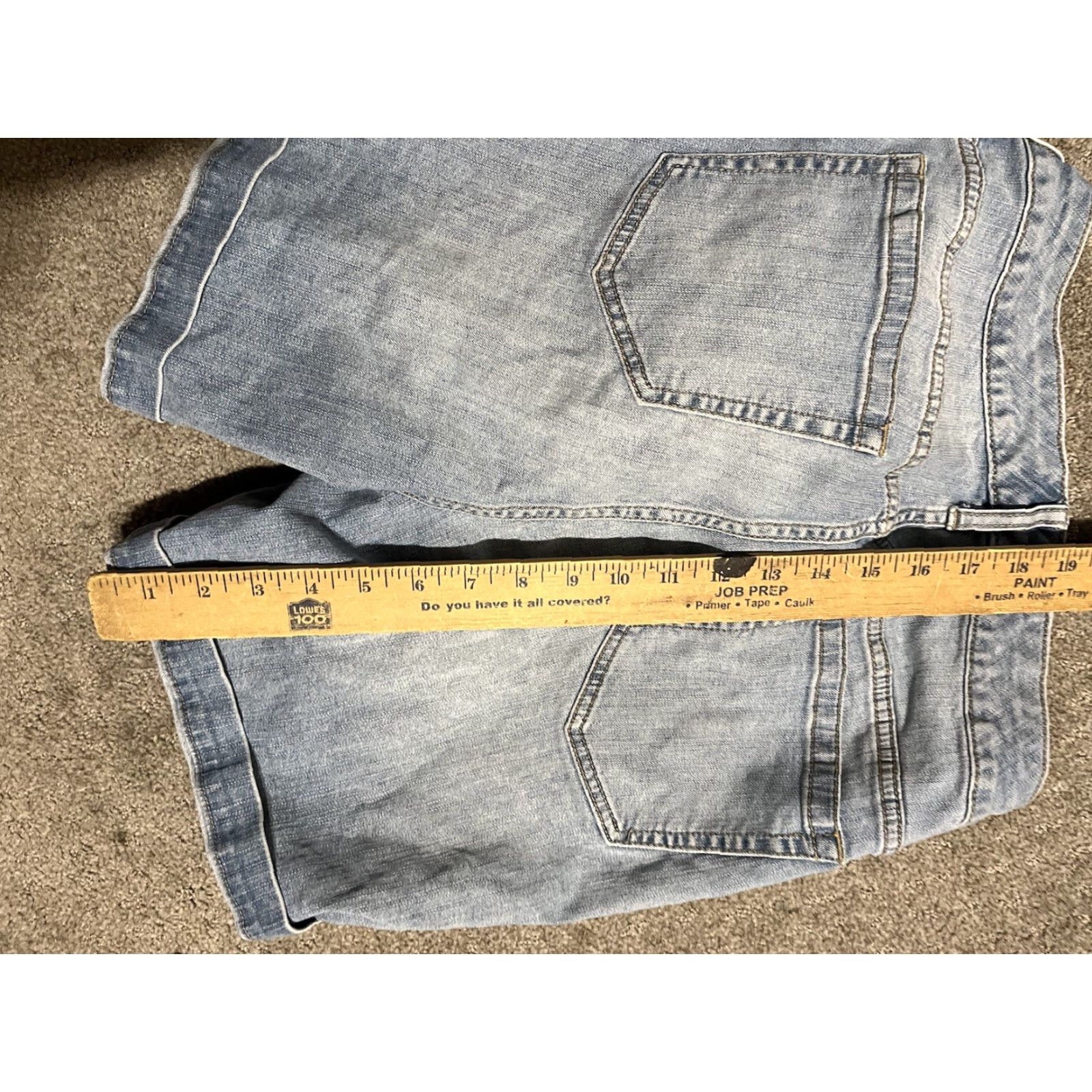 Torrid Torrid Blue Denim Cuffed Shorts Size 12 Size 34" / US 12 / IT 48 - 4 Thumbnail