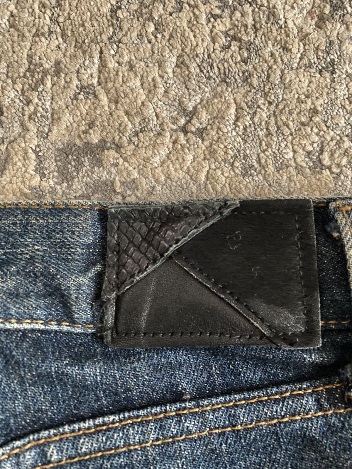 GOSTAR DE FUGA Fuga - Coated Bootcut Jeans Size US 30 / EU 46 - 9 Thumbnail