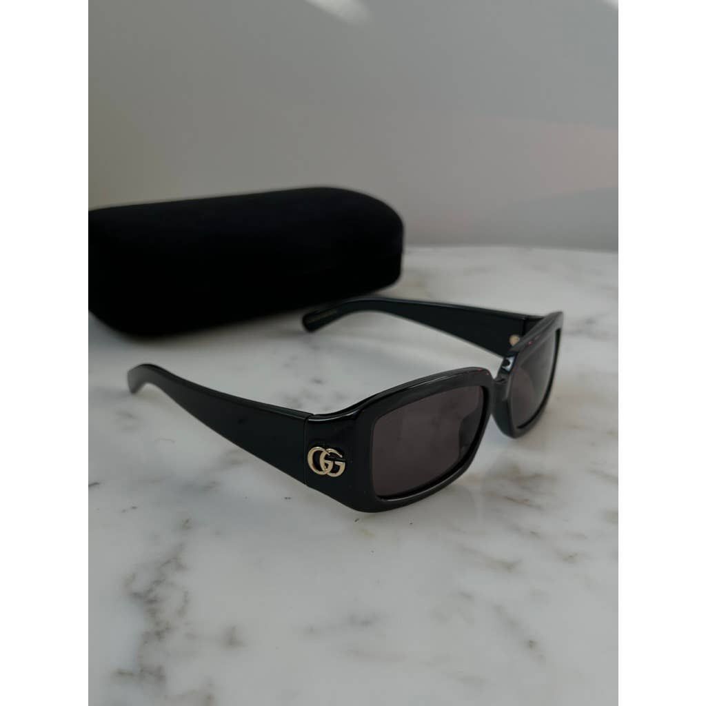 New Vintage GUCCI 2466 Sunglasses GG 2466/S w/ G Logo & Side