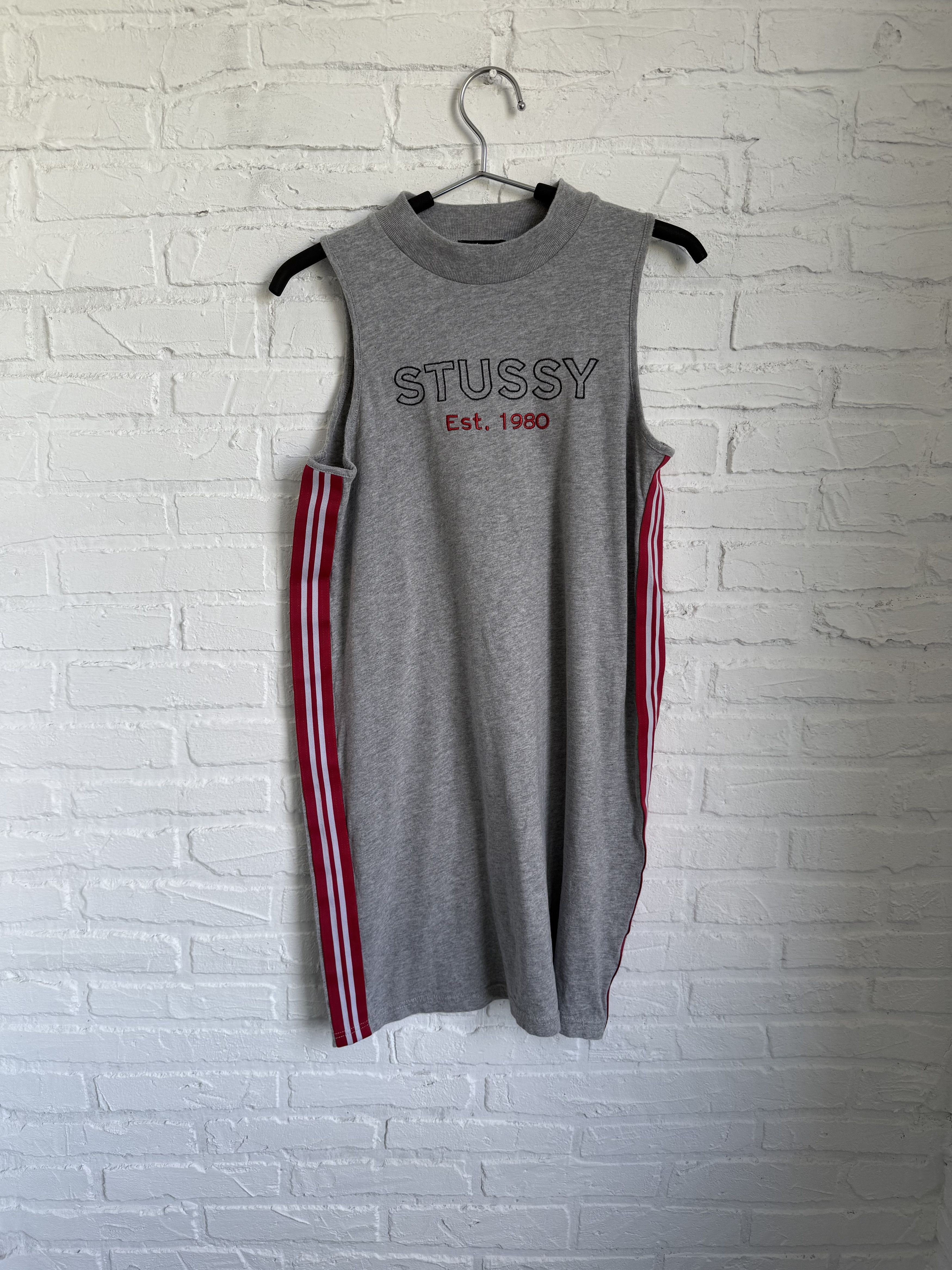 Stussy 2000s Stussy embroidered logo 1980 dress Size M / US 6-8 / IT 42-44 - 1 Thumbnail