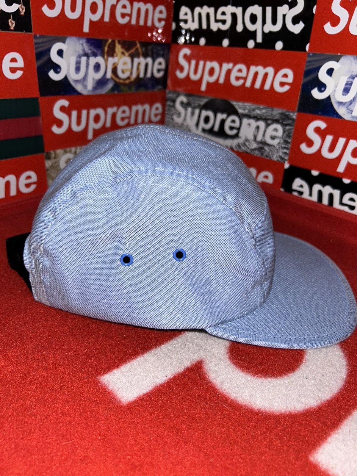 Supreme Supreme Jacquard Box Logo Camp Cap SS18 NEW Size ONE SIZE - 3 Thumbnail