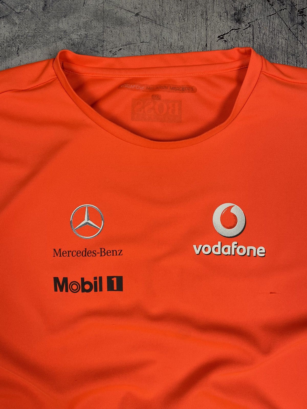 Malcolm McLaren × Mercedes-Benz Racing Vodafone Mclaren Mercedes Boss F1 NASCAR Tee T Shirt Size US XXL / EU 58 / 5 - 5 Thumbnail