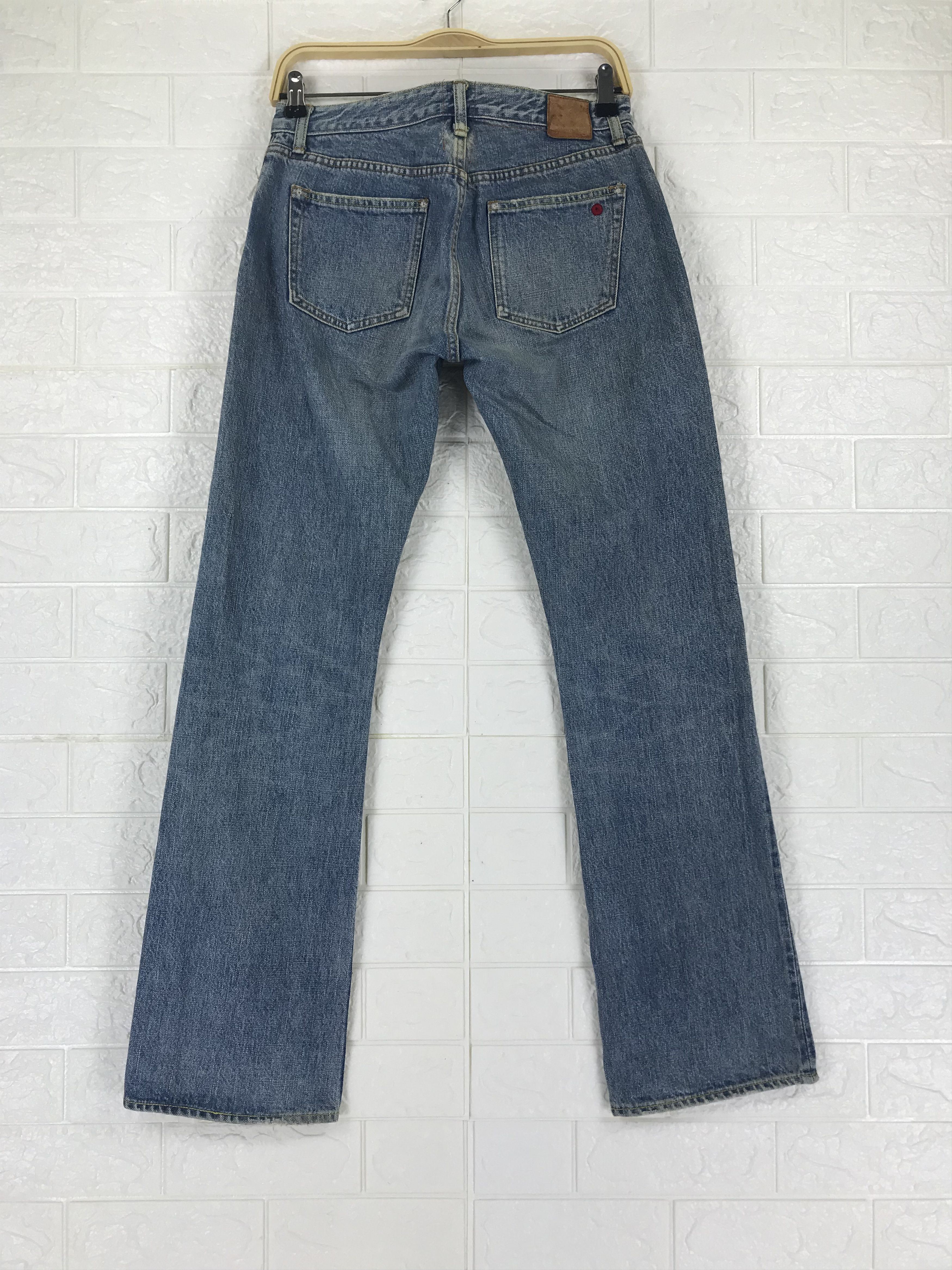 Hiroshi Kato Vintage Kato By Hiroshi Kato Selvedge Jeans Red Line Denim Size US 29 - 6 Thumbnail