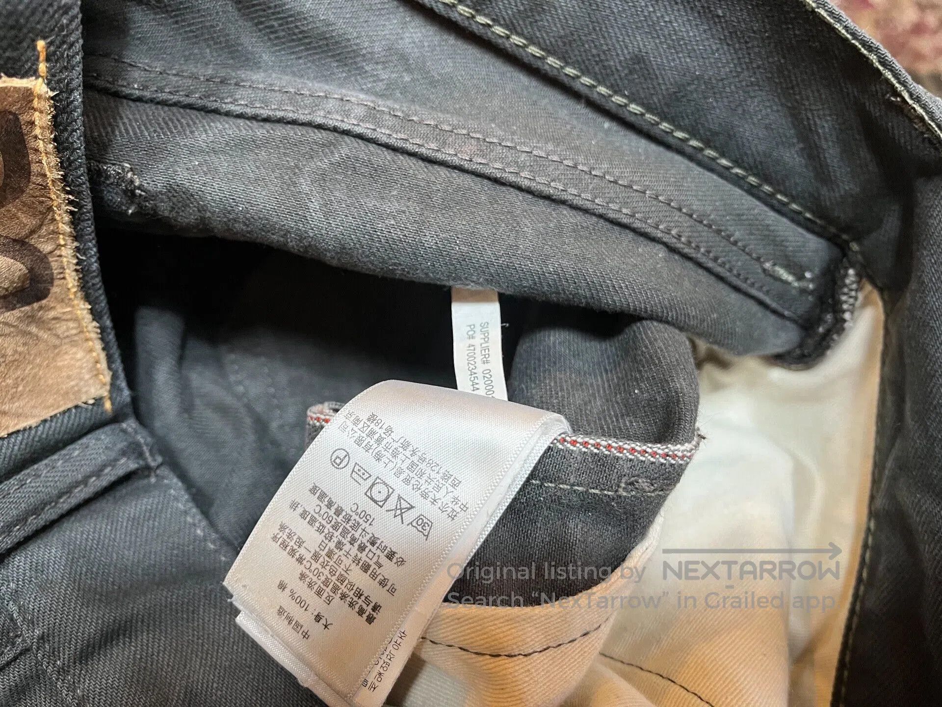 RRL Ralph Lauren gray distressed denim pants by Ralph Lauren. Size US 30 / EU 46 - 5 Thumbnail