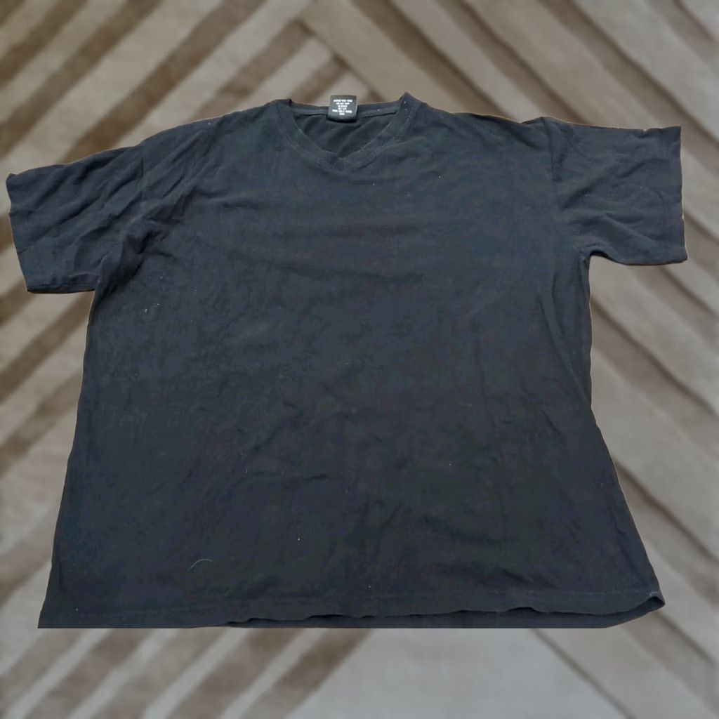Vintage Anabil Black R-Neck Short Sleeve T Shirt Size 2XL Cotton Men's Size US XXL / EU 58 / 5 - 1 Thumbnail