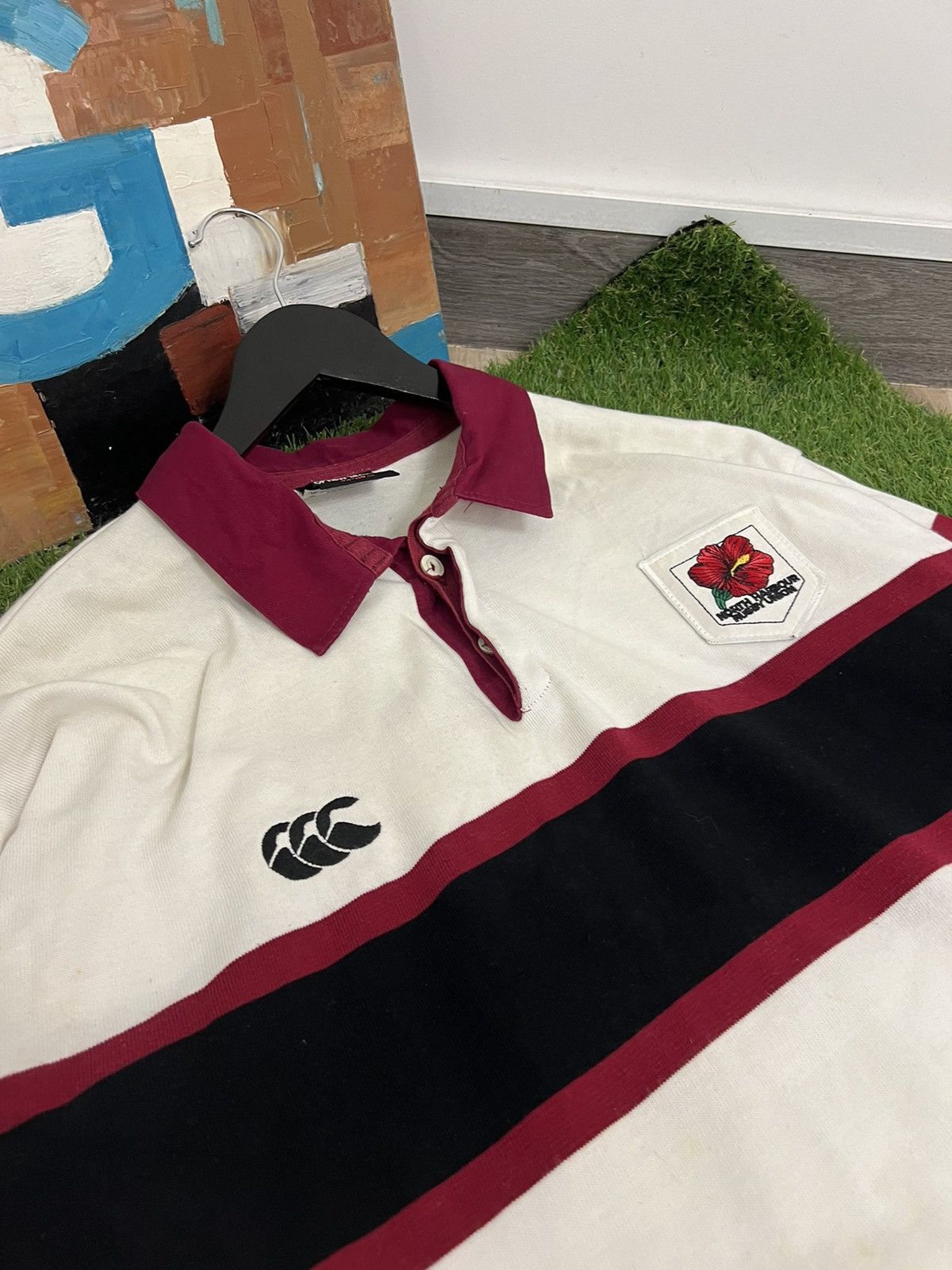 Canterbury of New Zealand Vintage 1998 North Harbour Rugby Union Shirt Adults XL-XXL Size US XL / EU 56 / 4 - 8 Thumbnail