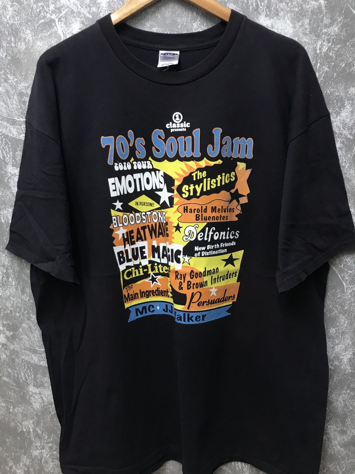 Band Tees × Rap Tees Vintage Jimmie Walker jj 70’s Soul Jam T-shirt Size US XXL / EU 58 / 5 - 1 Thumbnail