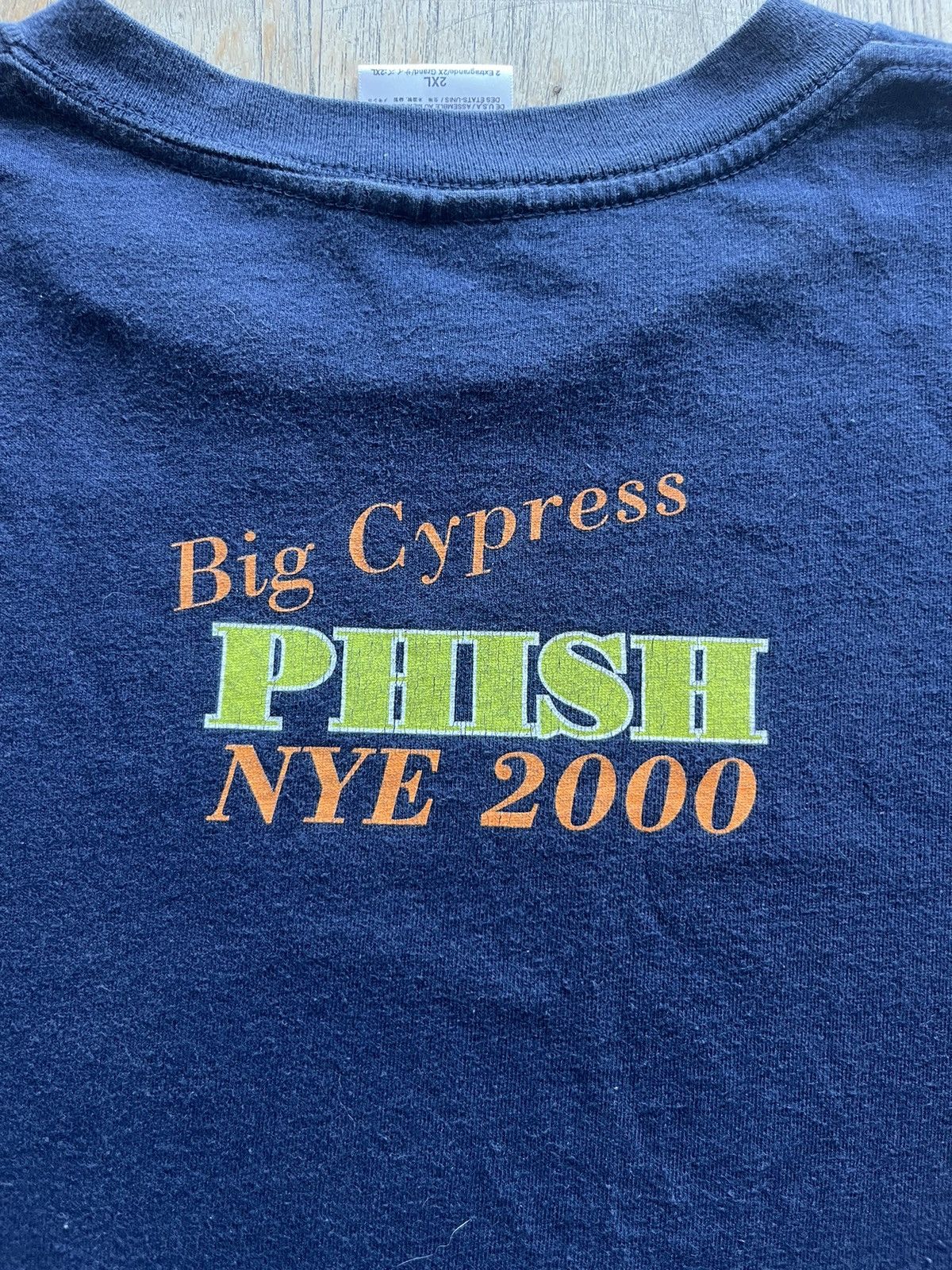 Band Tees × Vintage Vintage PHISH Big Cypress NYE 2000’s Concert Tshirt Size US XXL / EU 58 / 5 - 9 Thumbnail