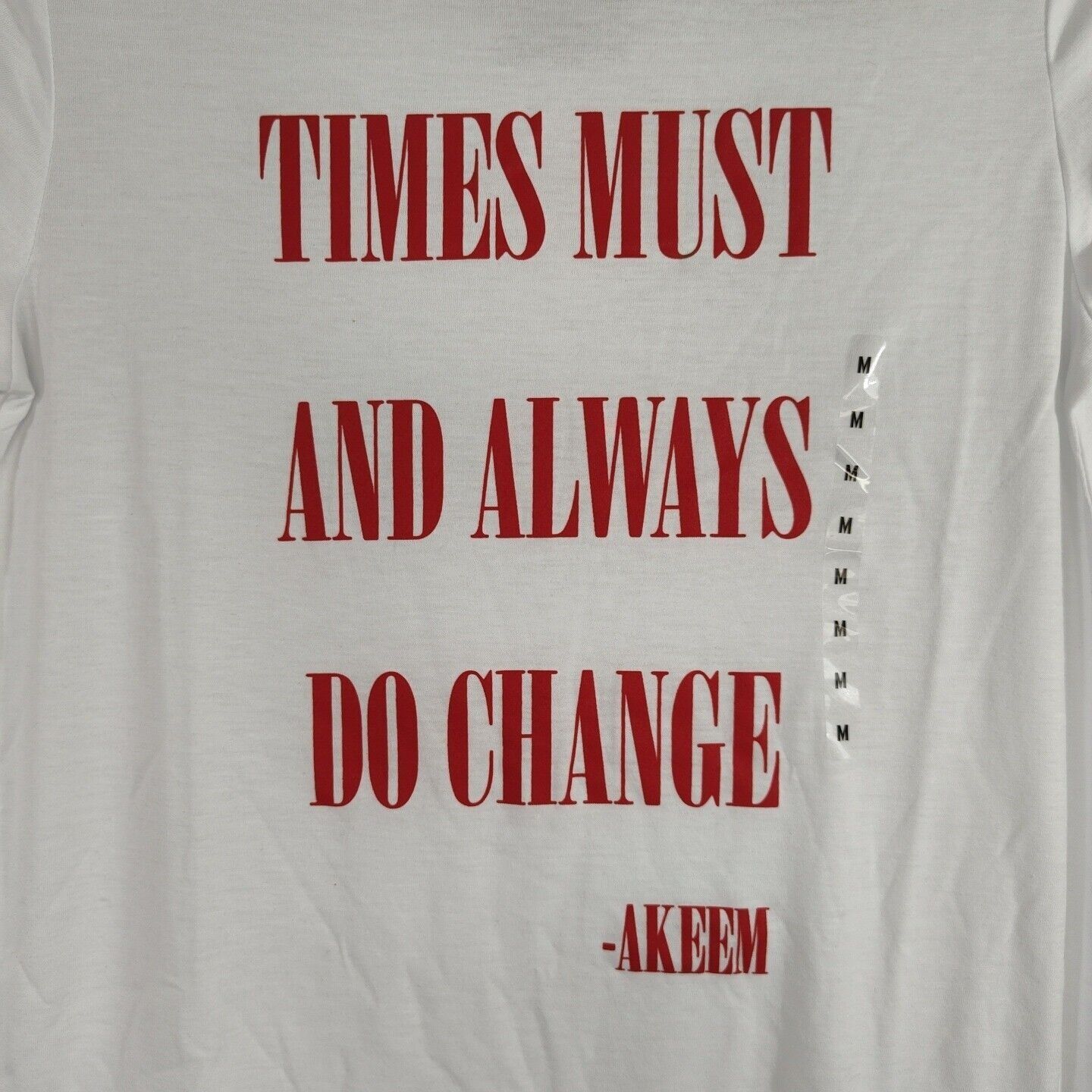 Other Coming To America White Red Graphic T-Shirt Women Size M Size M / US 6-8 / IT 42-44 - 3 Thumbnail