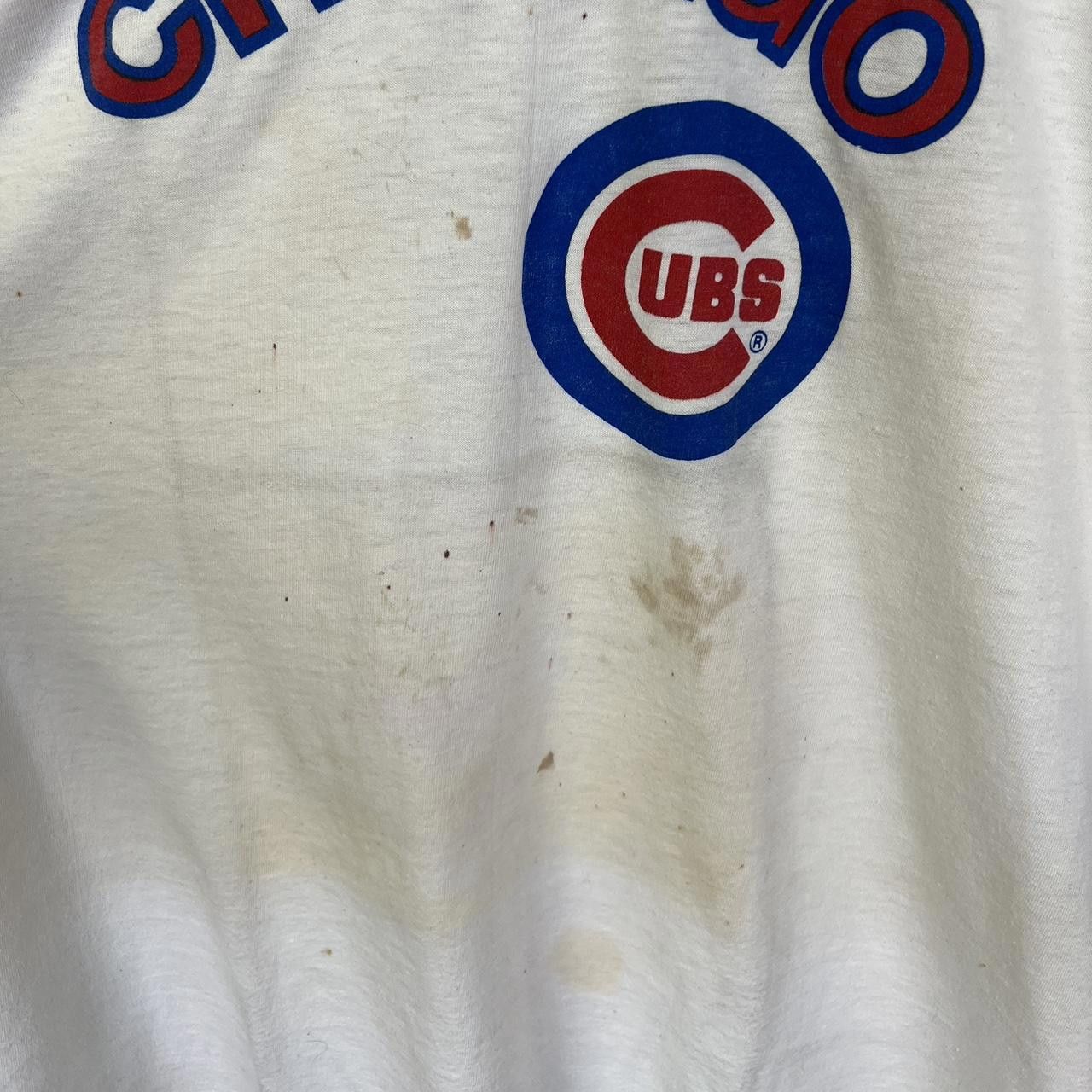 Designer Vintage Chicago Cubs Graphic Tee 70s Size US M / EU 48-50 / 2 - 4 Thumbnail