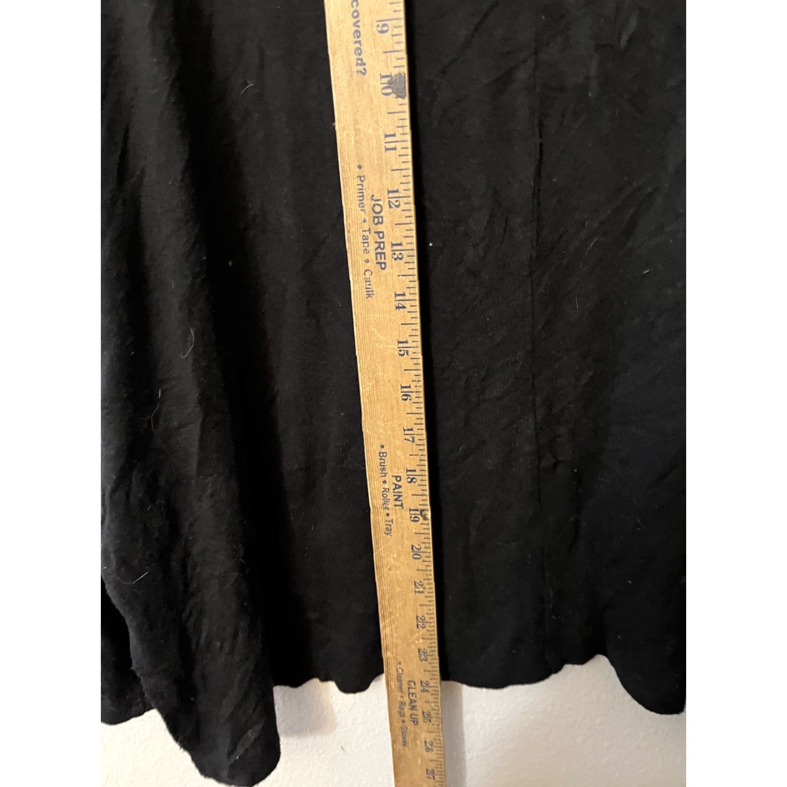 Loft LOFT Women’s Long Sleeve V-Neck Tee XS Black Casual Lightweight Sweater Relaxed Fit Size XS / US 0-2 / IT 36-38 - 4 Thumbnail