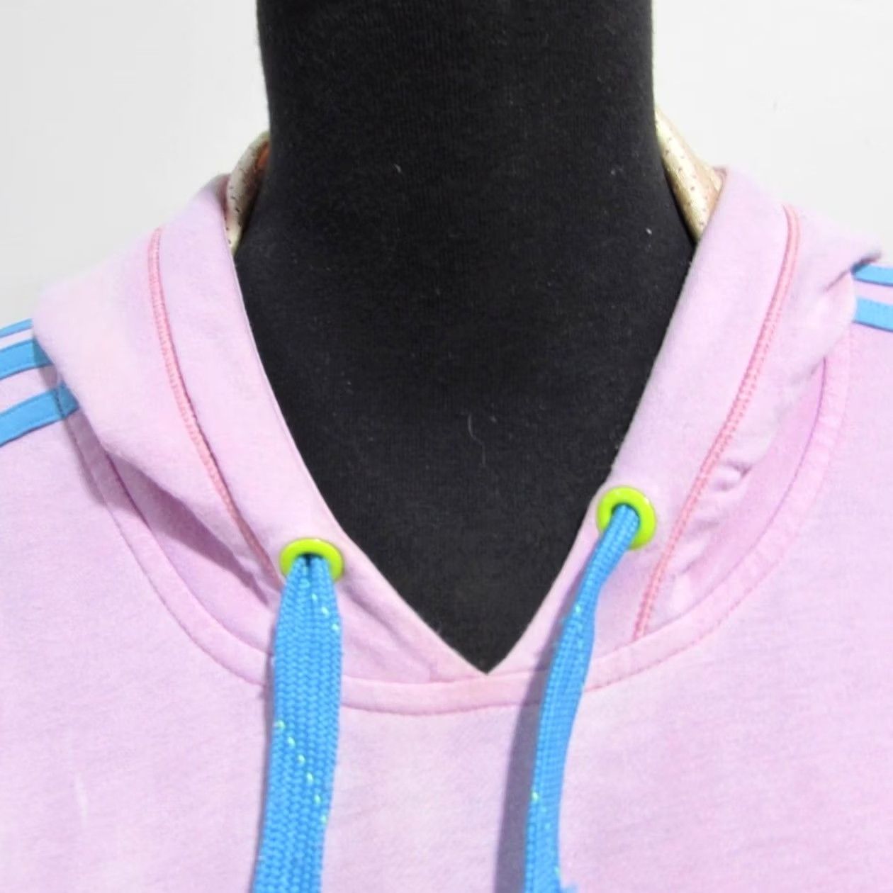 Adidas Adidas Women’s Pink Zipped Hooded Hoodie Size M 36/38 UK Size ONE SIZE - 3 Thumbnail