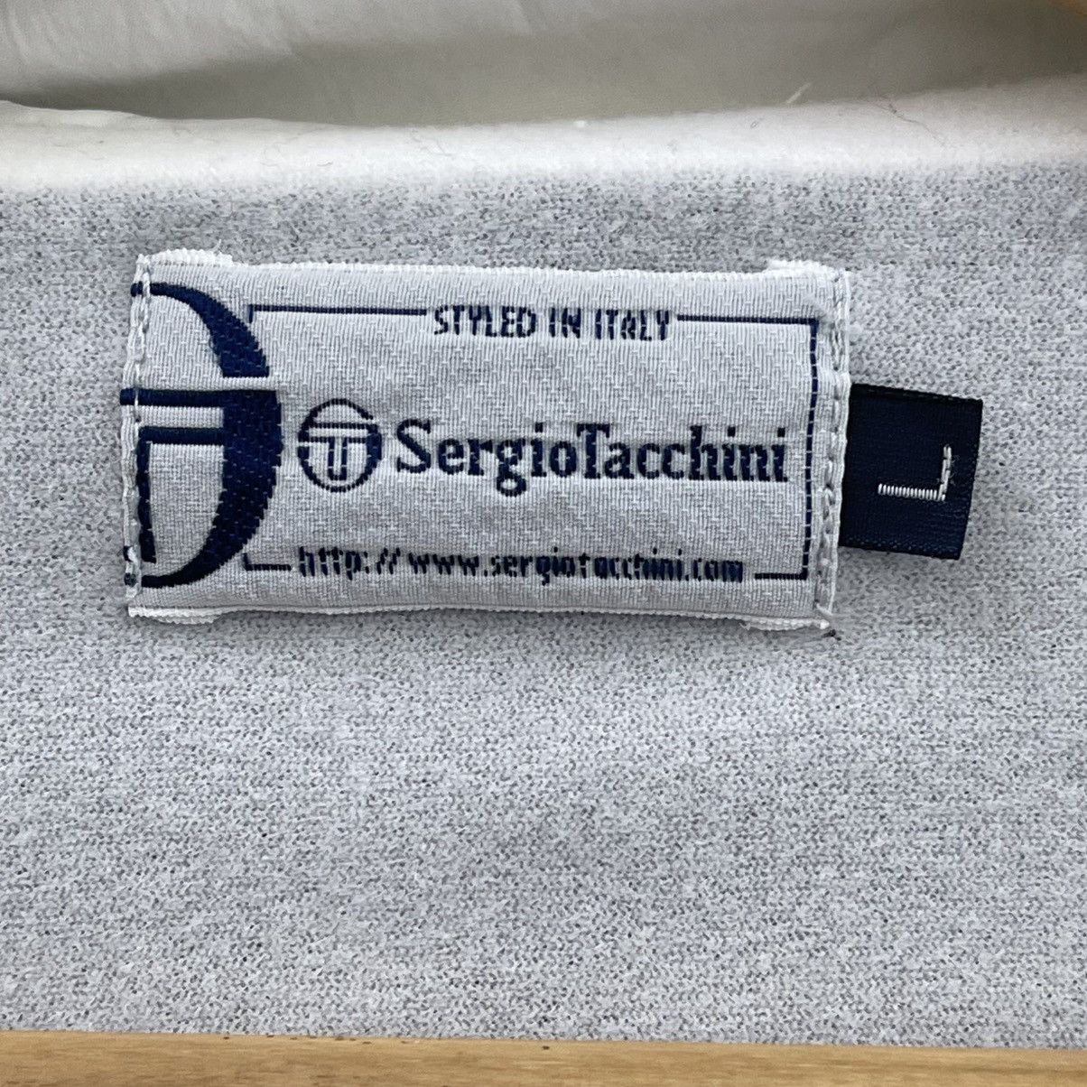 Sergio Tacchini Vintage 90s Sergio Tacchini Spell Out Track Top Jacket Size US L / EU 52-54 / 3 - 11 Thumbnail