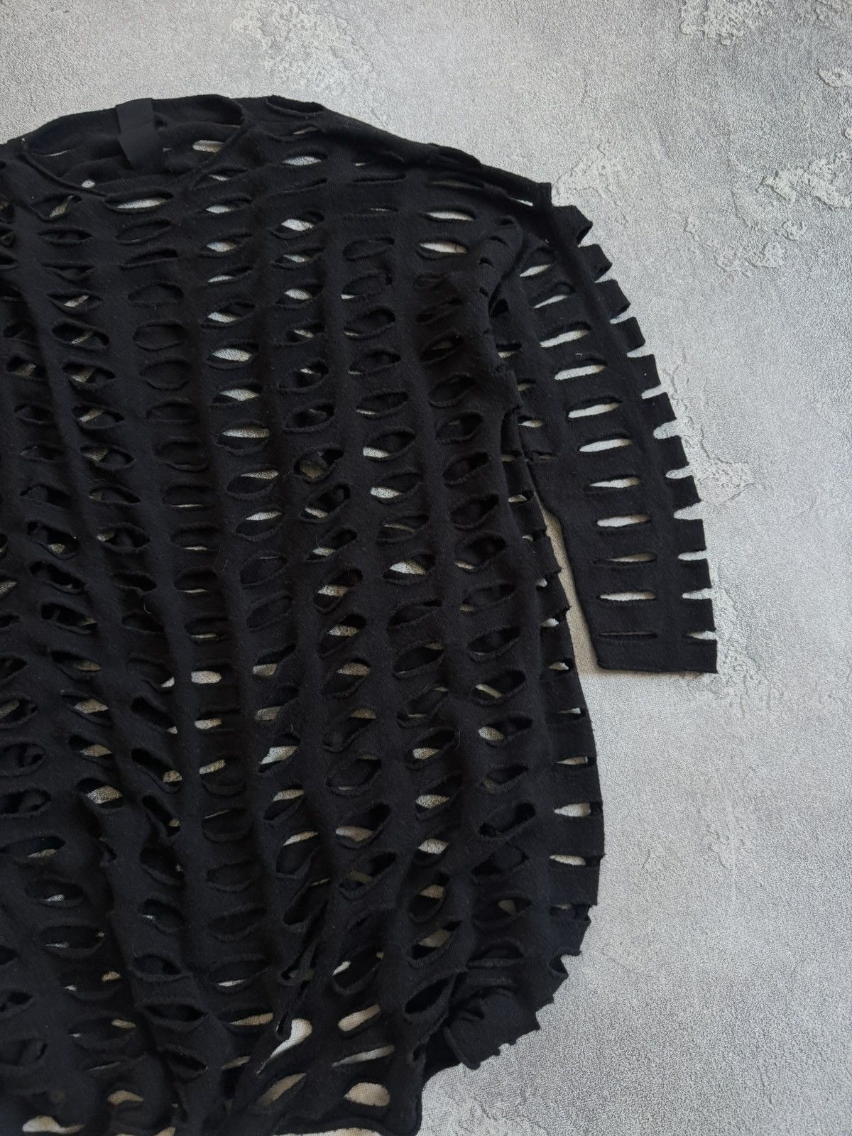 Rundholz Rundholz S/size full of holes dress 👗 avantgarde long sleeve Size S / US 4 / IT 40 - 3 Thumbnail