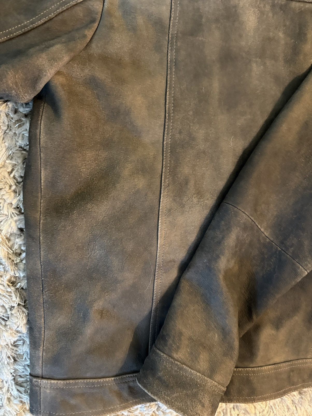 Rodd & Gunn Rodd & Gunn Suede Leather Jacket – Brown – Size L – New Size US L / EU 52-54 / 3 - 6 Thumbnail
