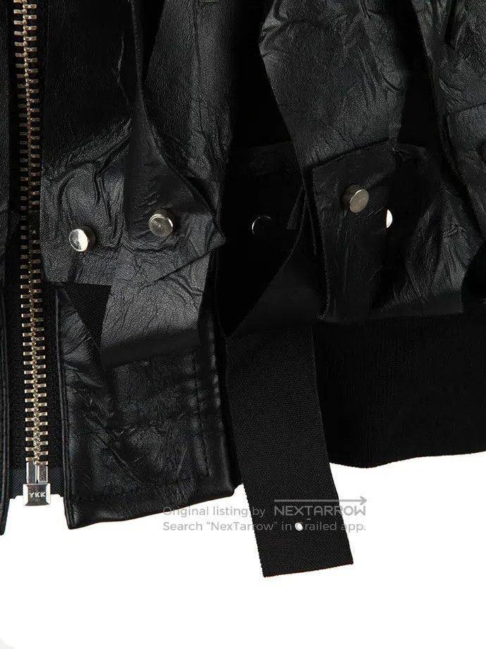 Comme des Garcons Comme Des Garcons Leather Zip Jacket Size S / US 4 / IT 40 - 6 Thumbnail