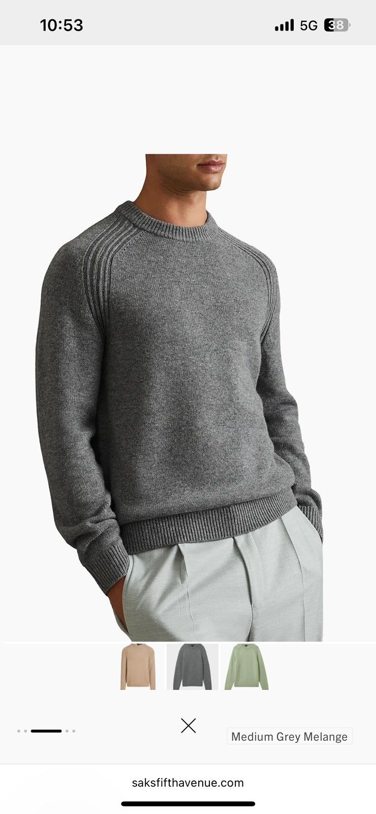Reiss Reiss Cotton woven knit sweater Size US XXL / EU 58 / 5 - 3 Thumbnail