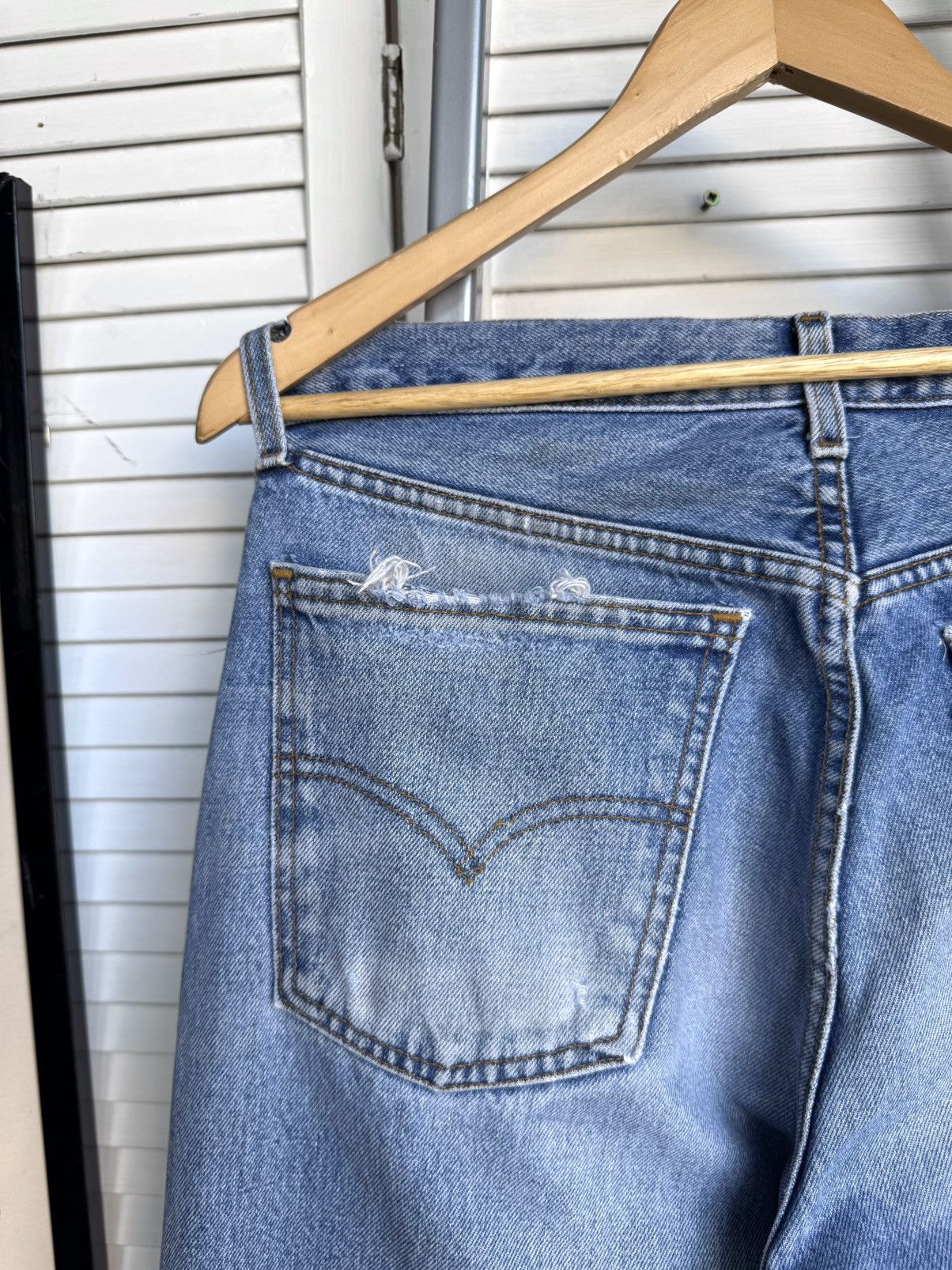 Levi's Vintage 90s Levi’s 615 Light Blue Denim Jeans Pants USA Size US 33 - 10 Thumbnail