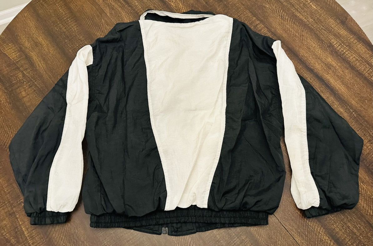 Athletic Works VTG 80s Men’s Windbreaker Geometric Black/White Pattern-Med Size US M / EU 48-50 / 2 - 10 Thumbnail