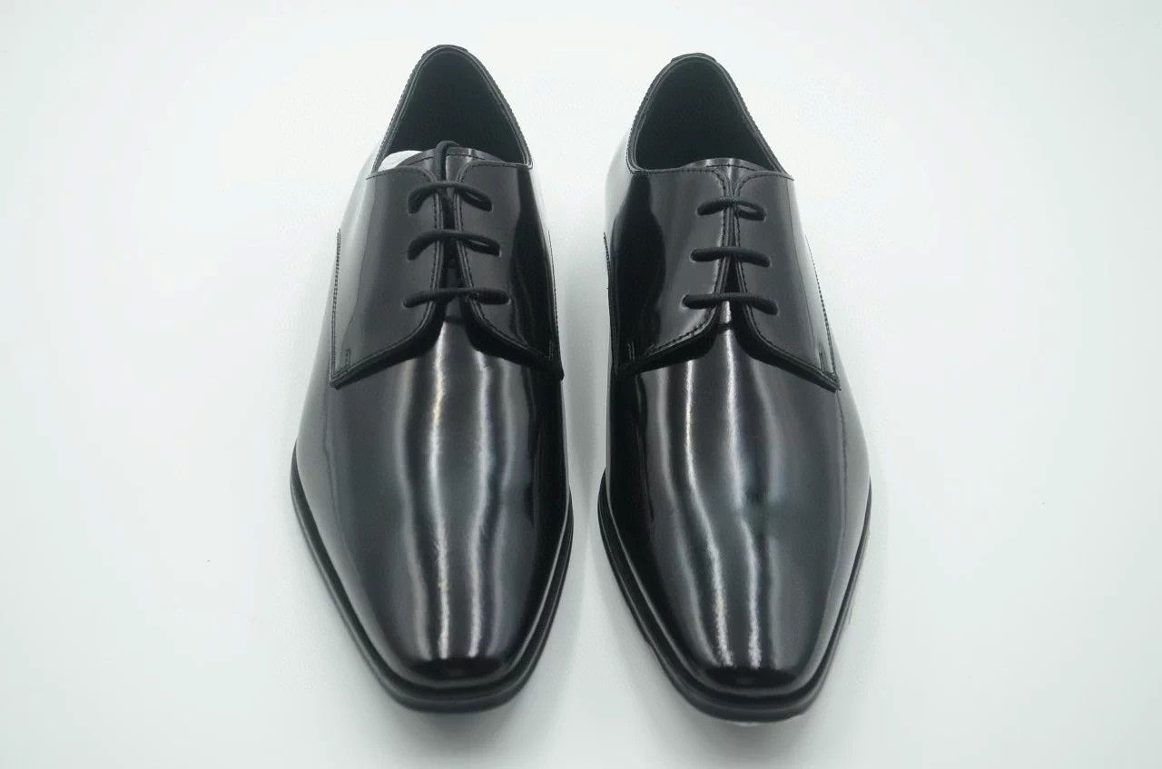 Versace VERSACE black dress derby shoes Size US 9 / EU 42 - 4 Thumbnail