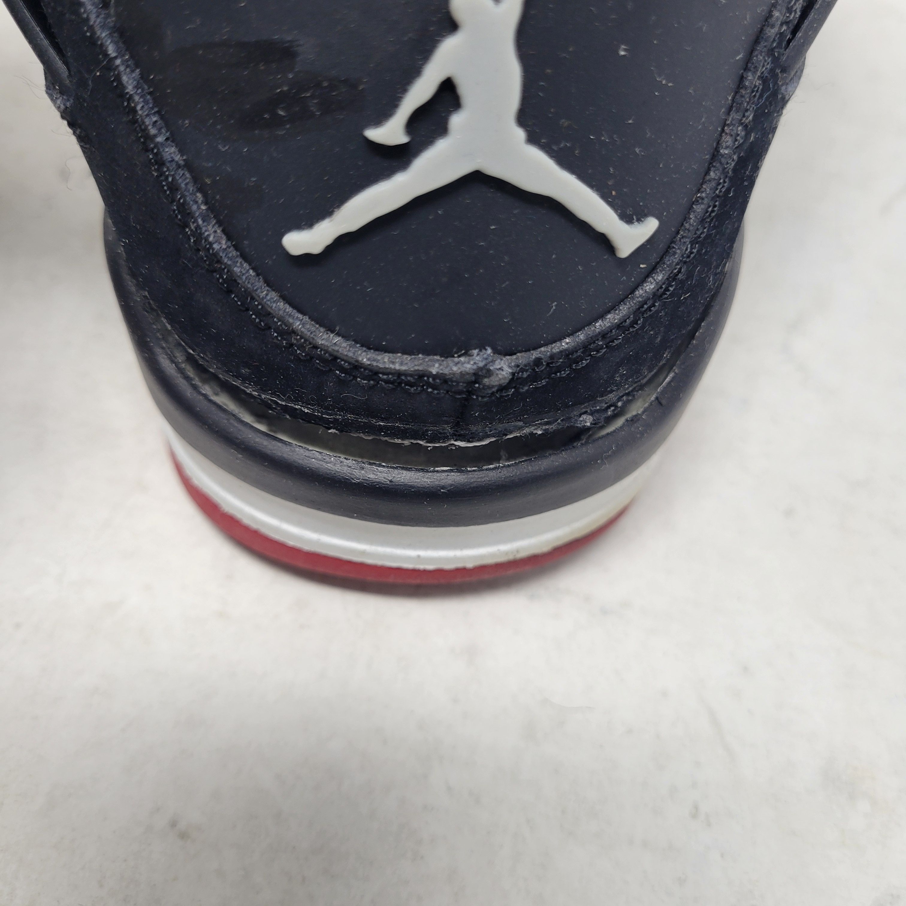 Jordan Brand × Nike Air Jordan 4 Retro IV Black Red BRED 308497-089 US sz 8 Size US 8 / EU 41 - 18 Thumbnail