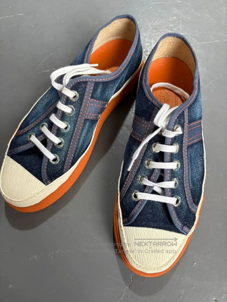Martine Rose Denim canvas shoes